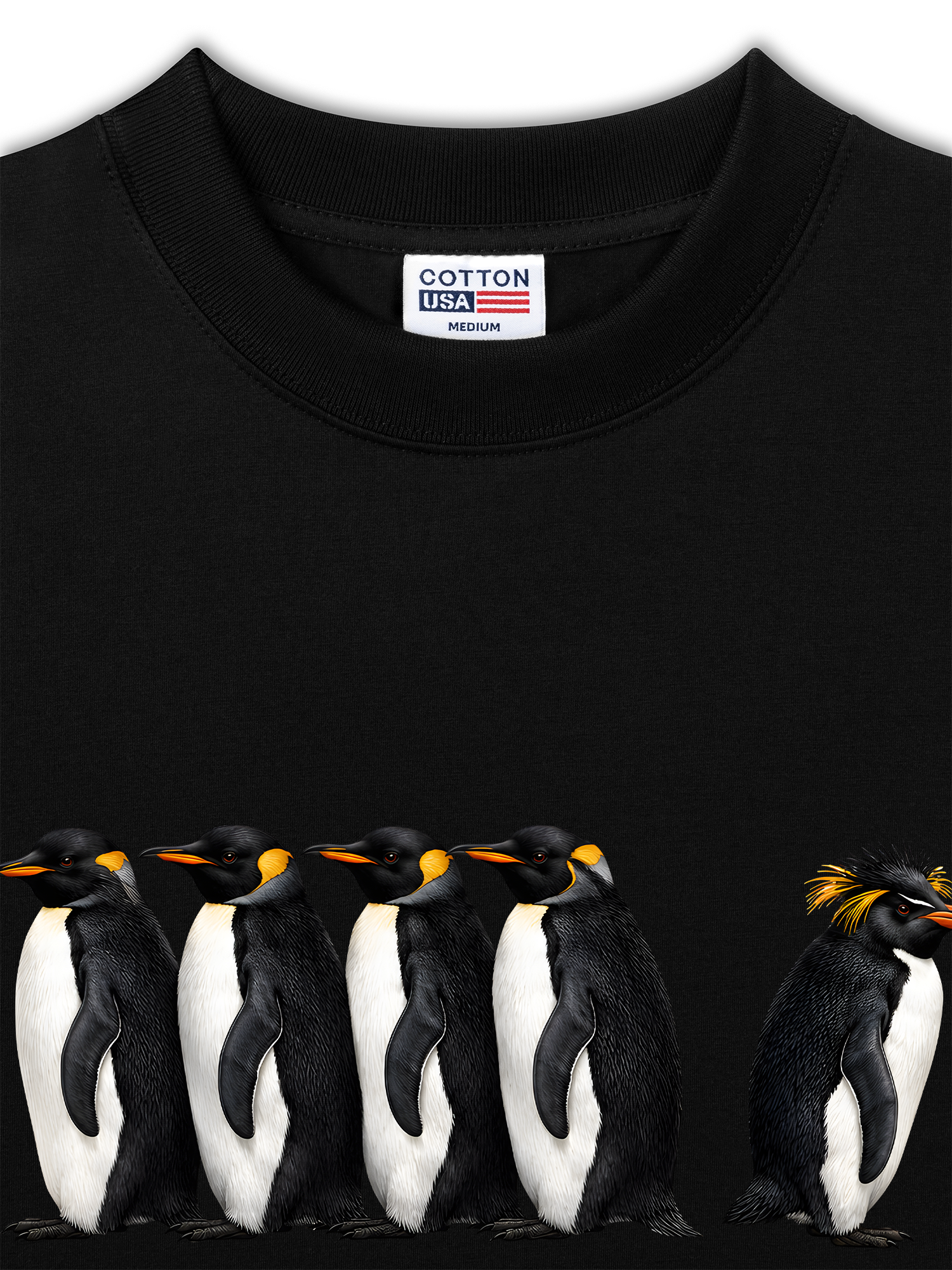 Áo Thun Relaxed Fit I Just Gotta Be Me Penguin