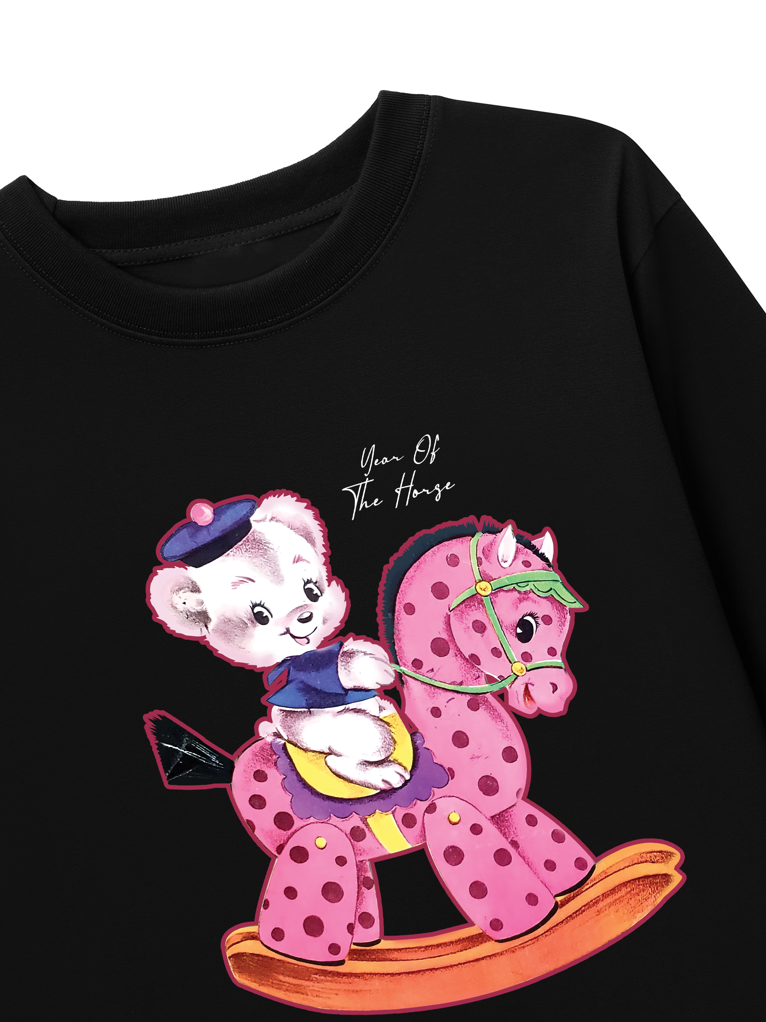 Áo Thun Dài Tay Pink Dots Year Of Horse