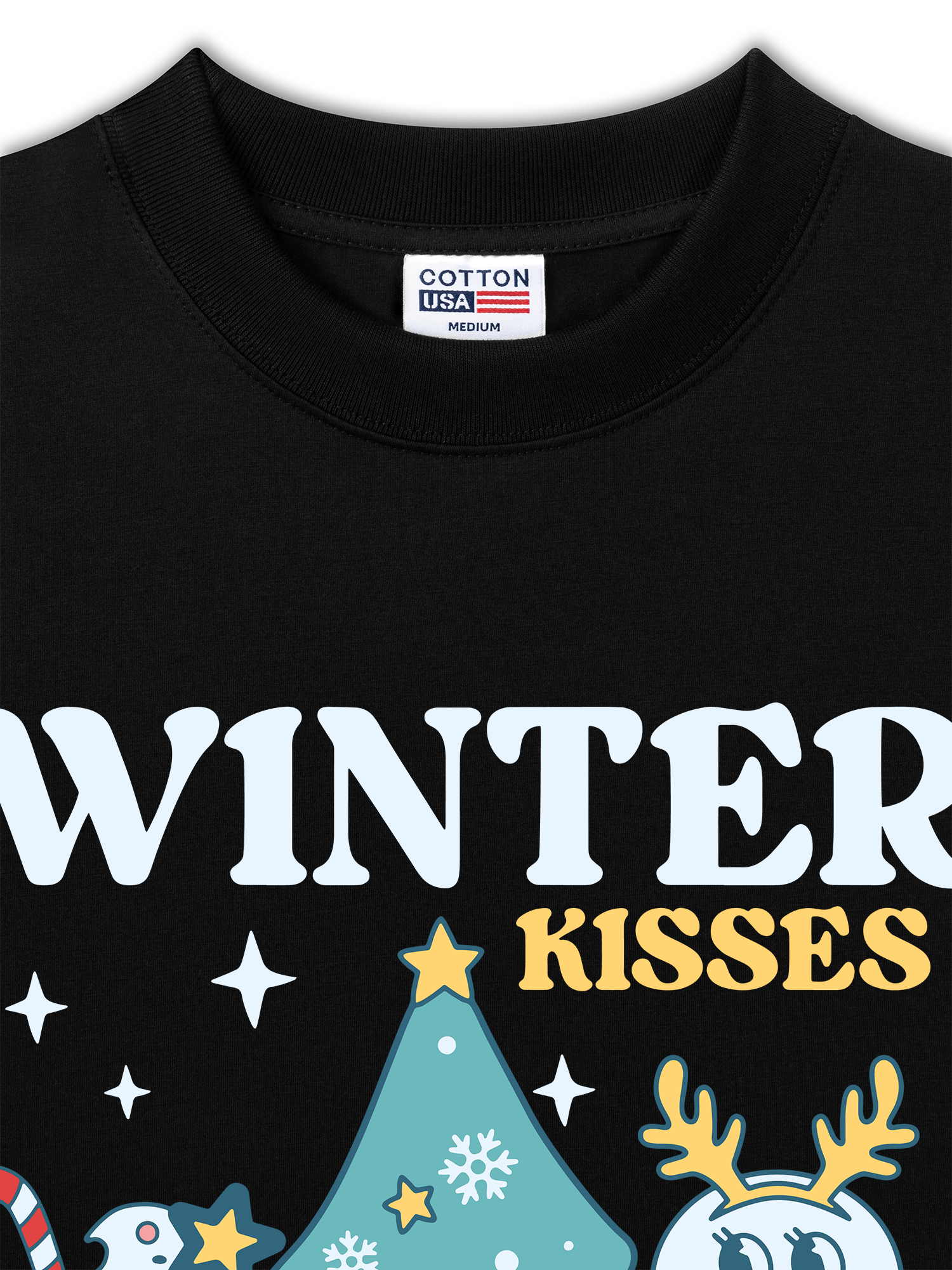 Áo Thun Relaxed Fit Winter Kisses