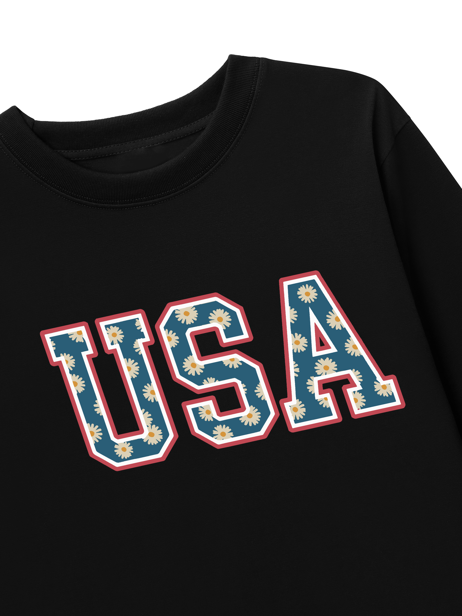 Áo Thun Dài Tay USA Daisy Season