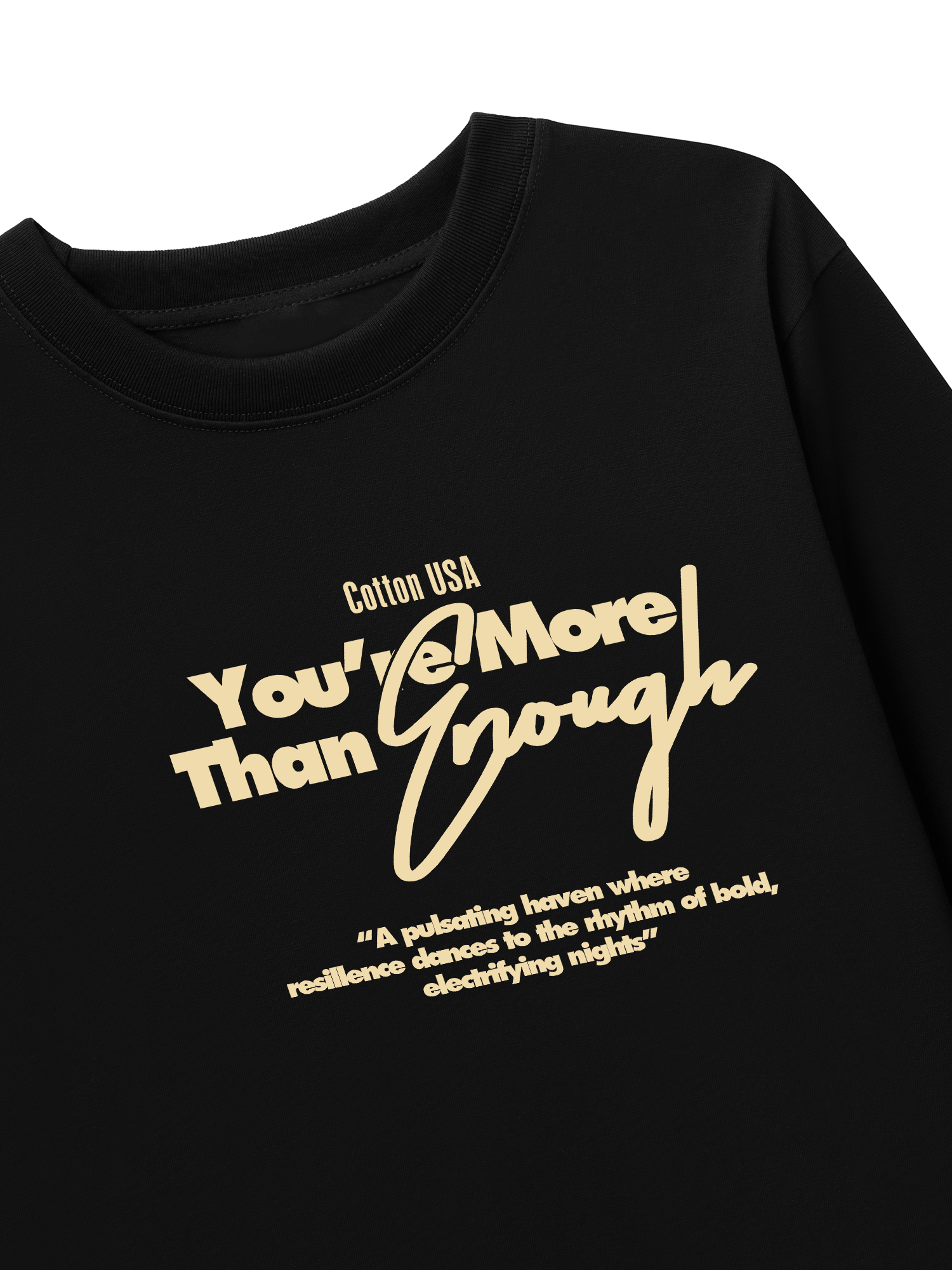 Áo Thun Dài Tay USA More Than Enough