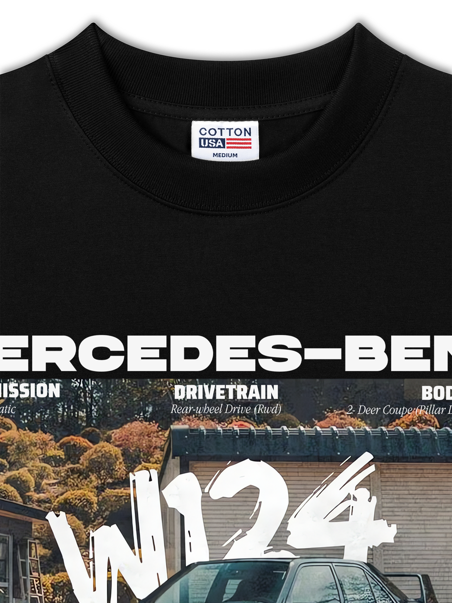 Áo Thun Relaxed Fit Mercedes W124 1993