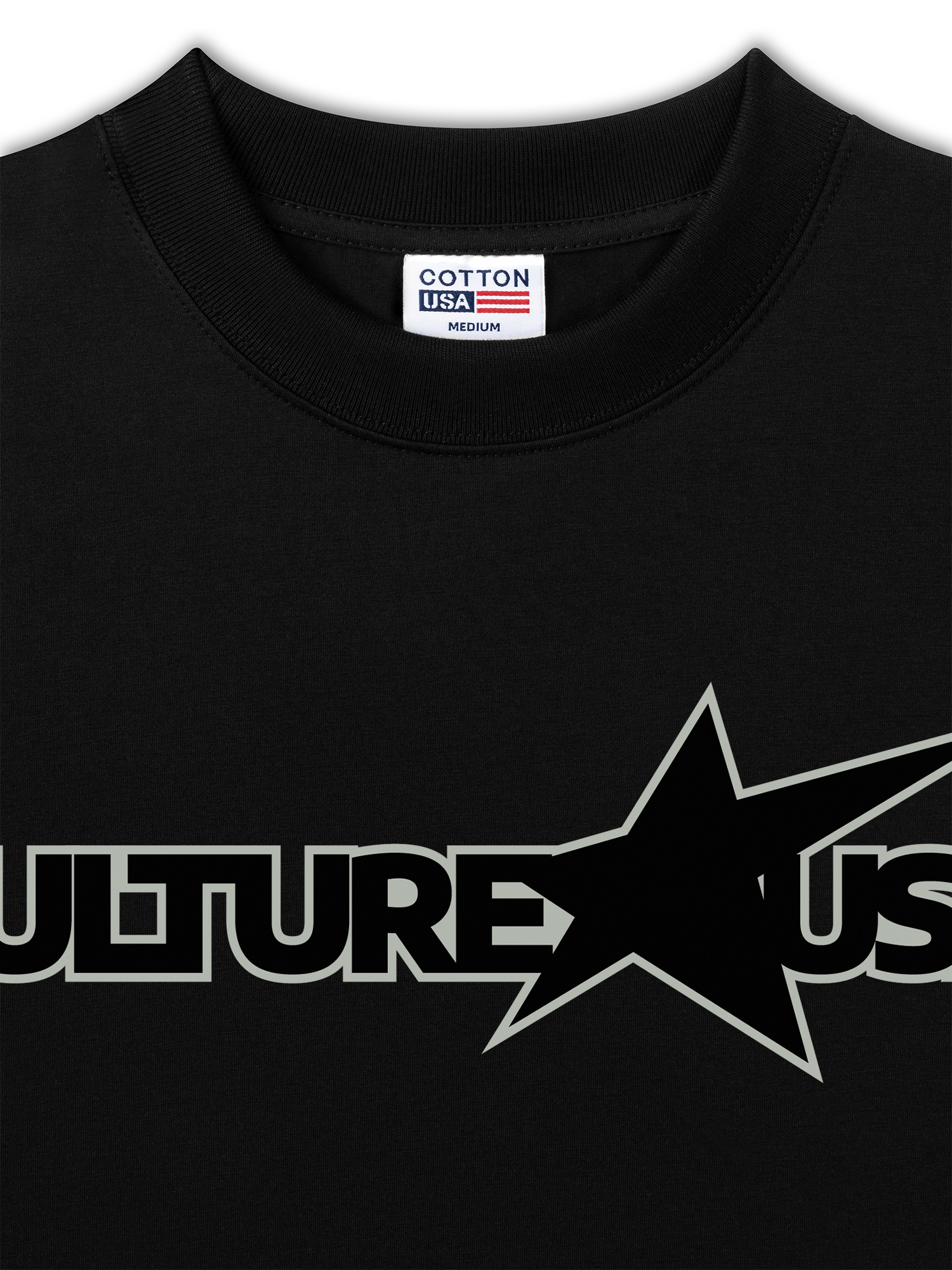 Áo Thun Relaxed Fit USA Culture Star