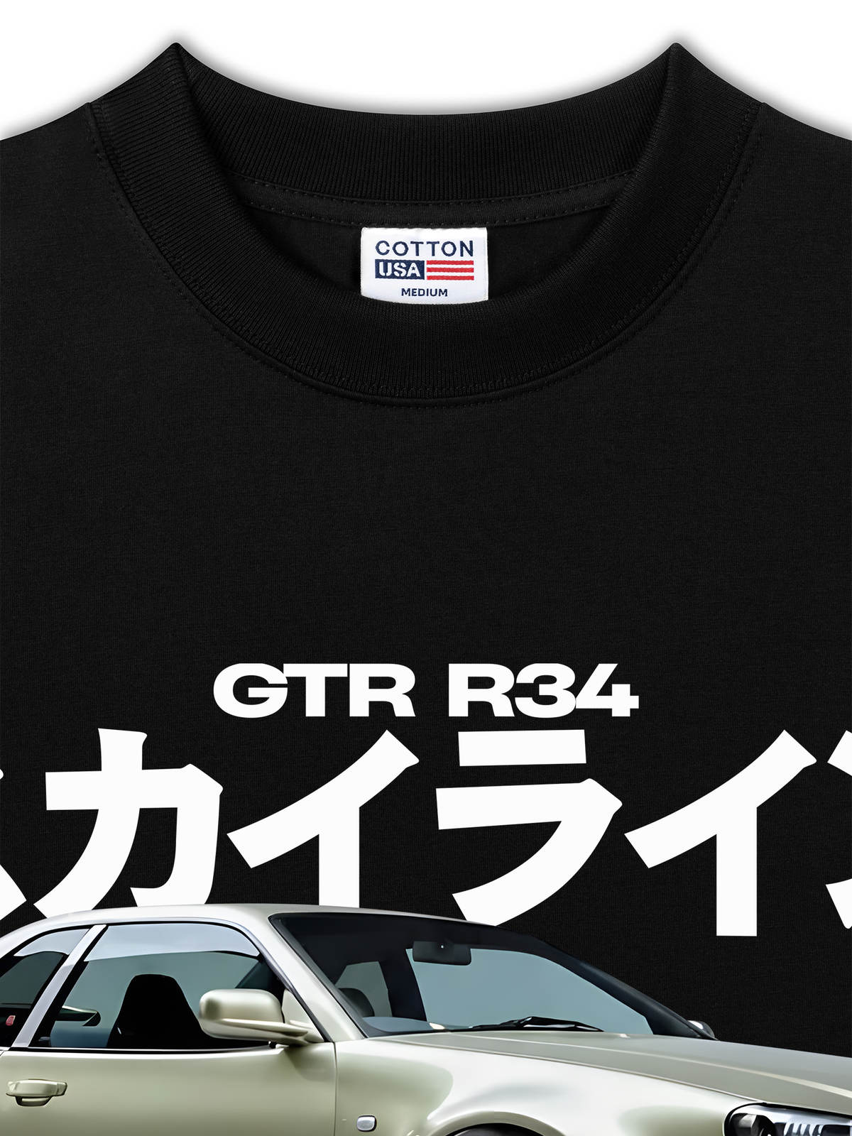 Áo Thun Relaxed Fit Skyline GTR R34
