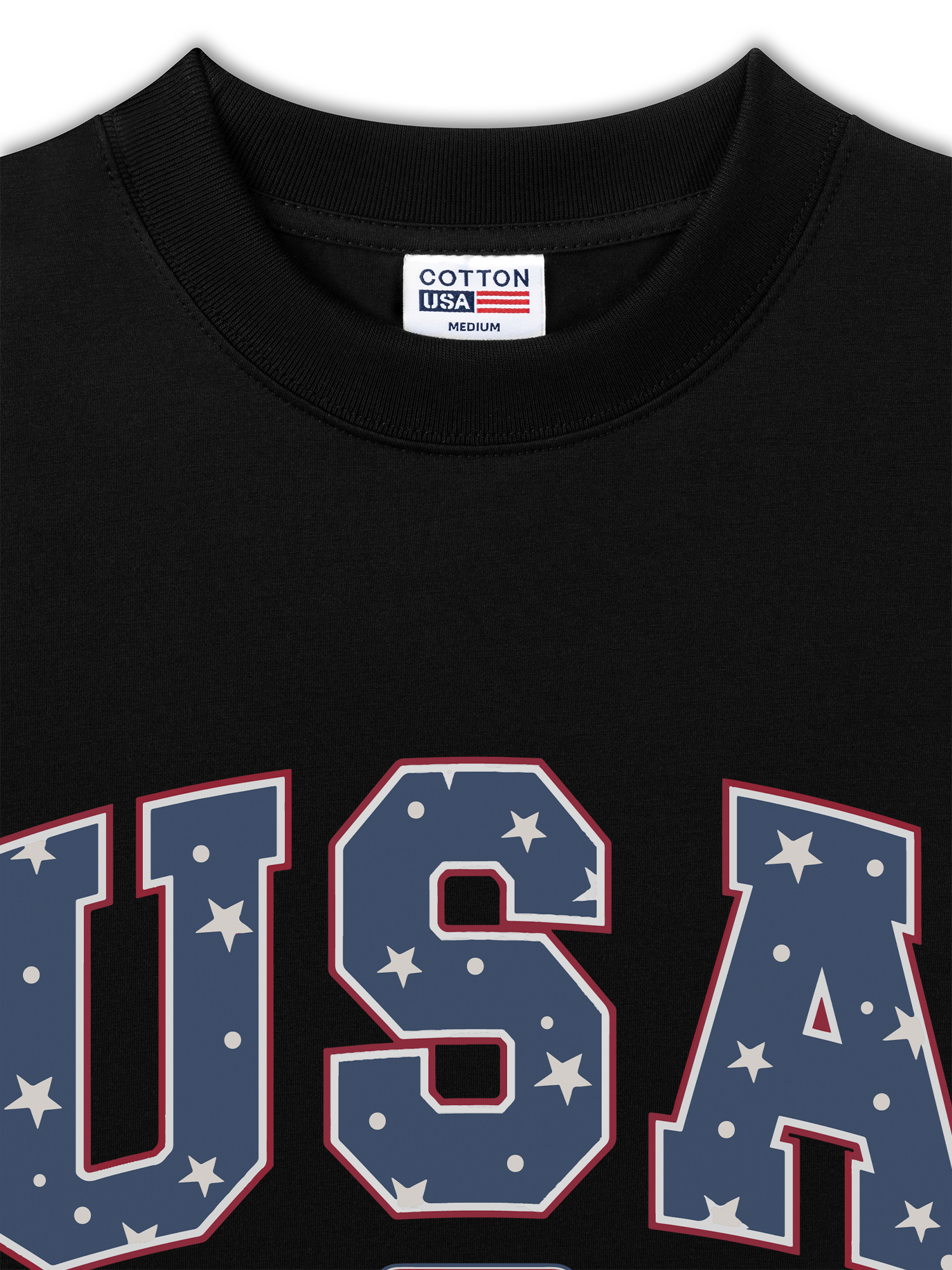 Áo Thun Relaxed USA Retro Star