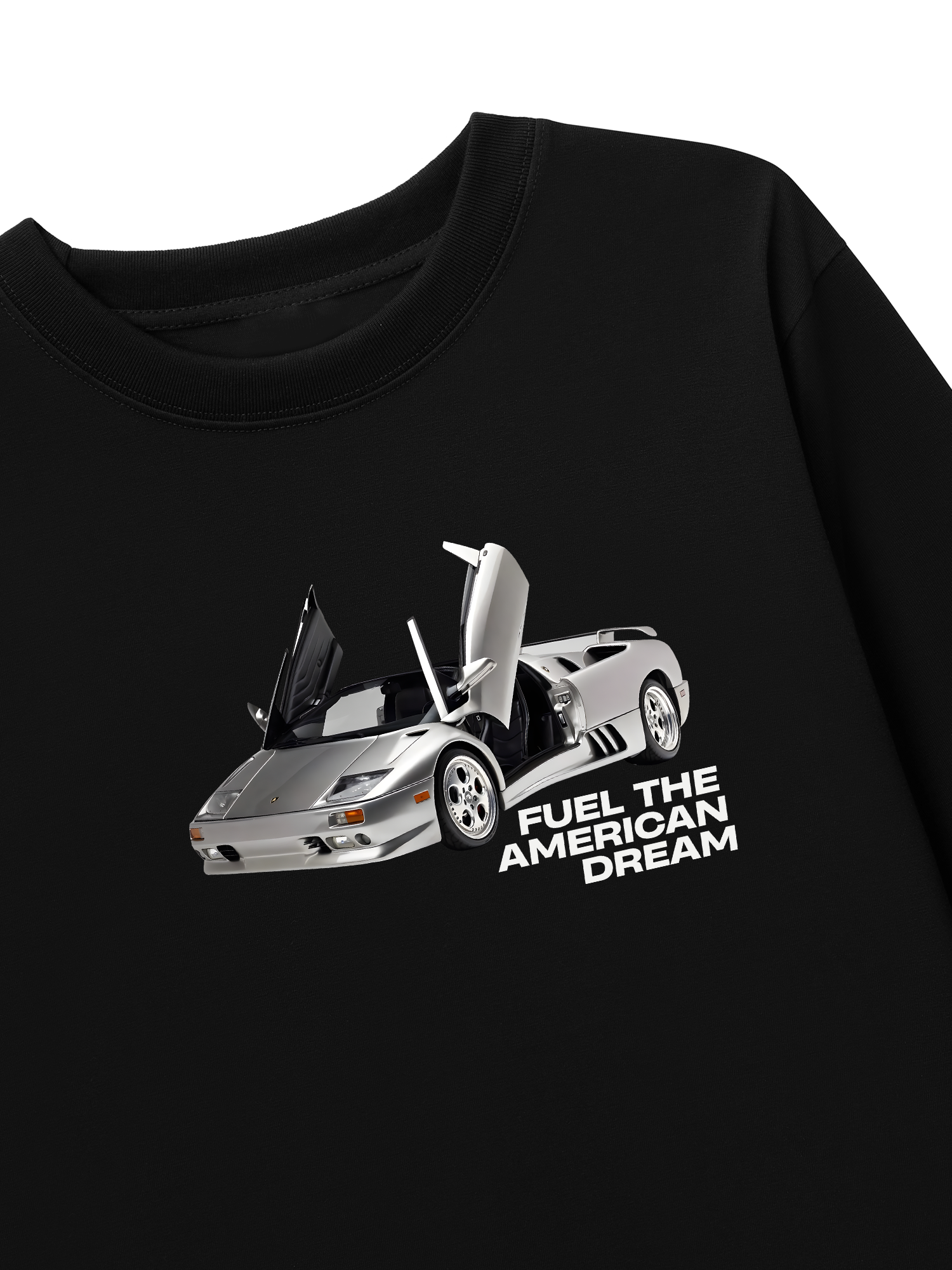 Áo Thun Dài Tay Lamborghini Fuel The American Dream