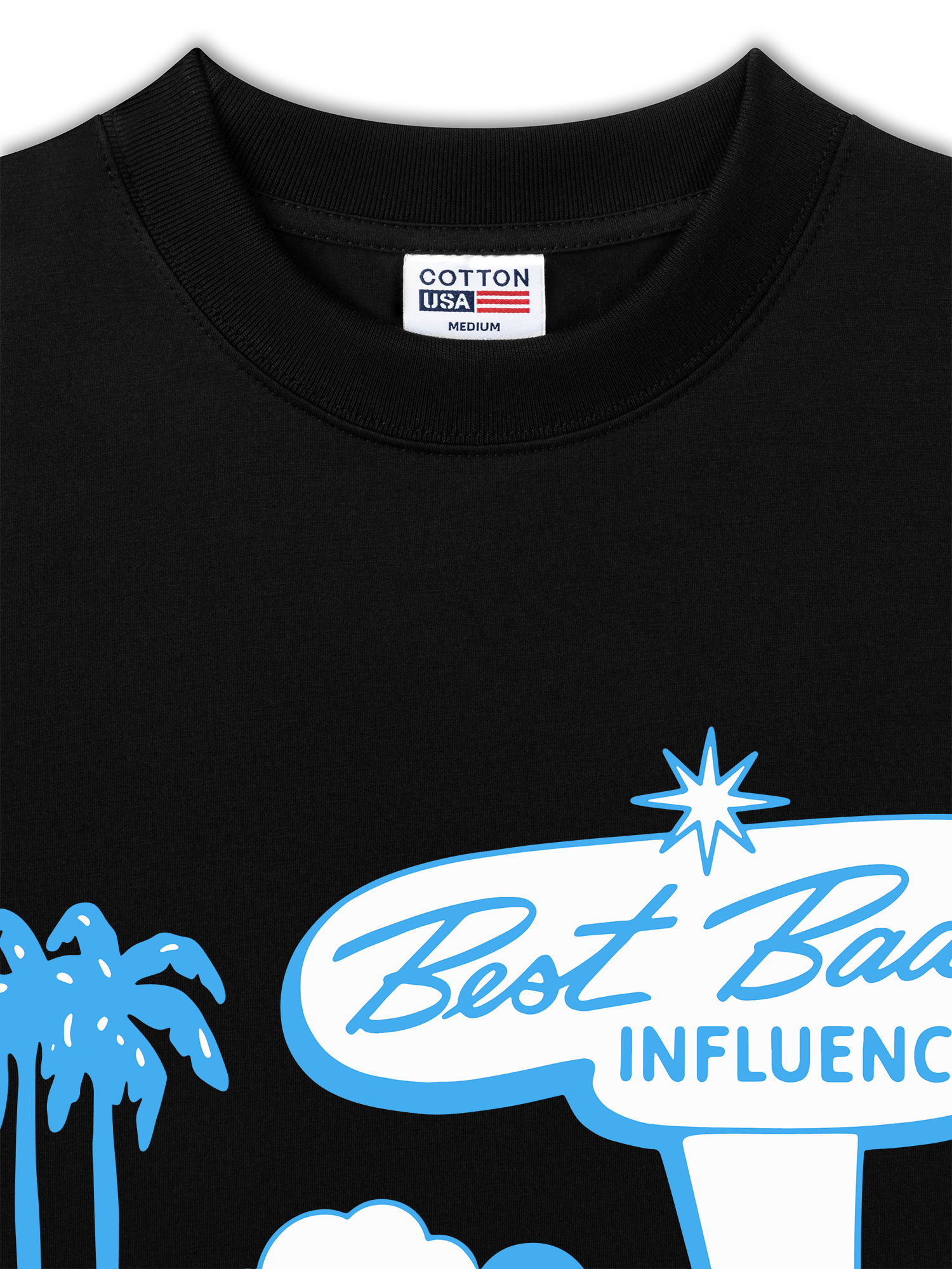 Áo Thun Relaxed Fit Best Bad Influence