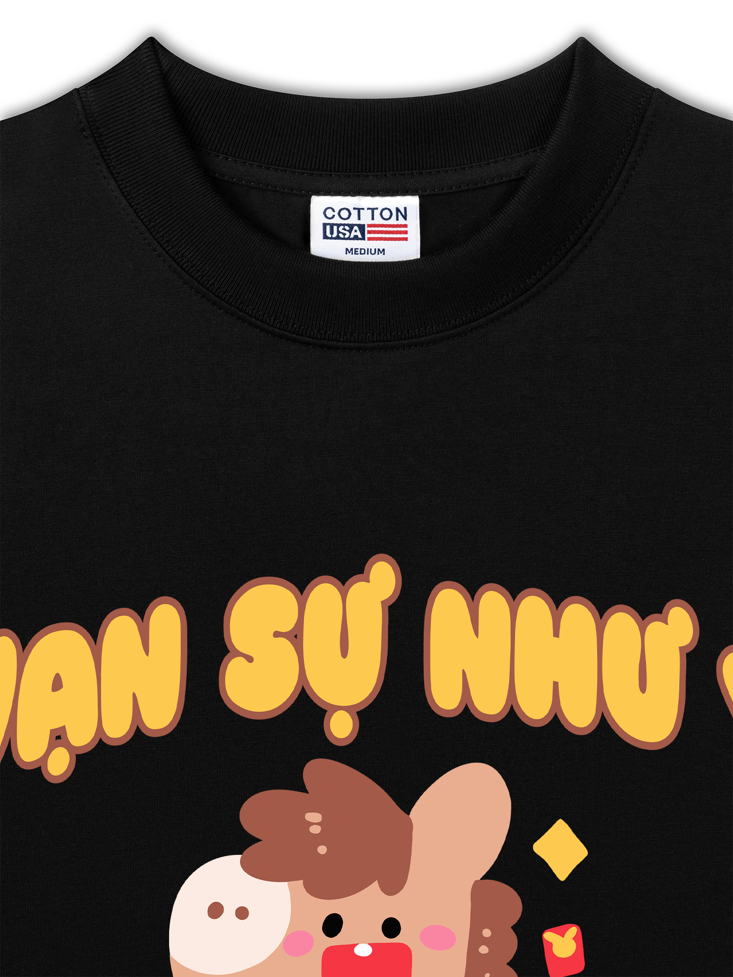 Áo Thun Relaxed Fit Vạn Sự Như Ý