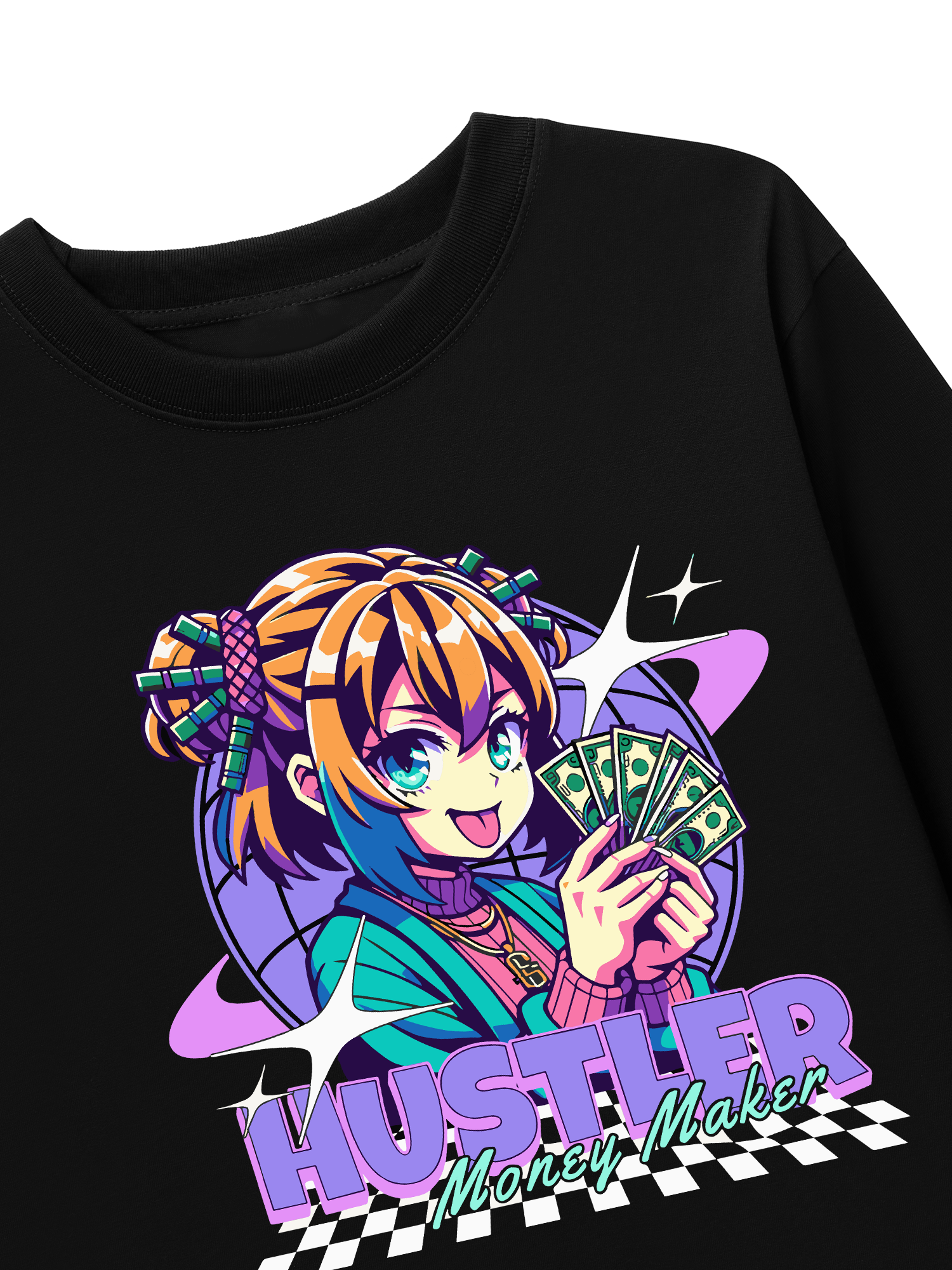 Áo Thun Dài Tay Money Hustler Maker