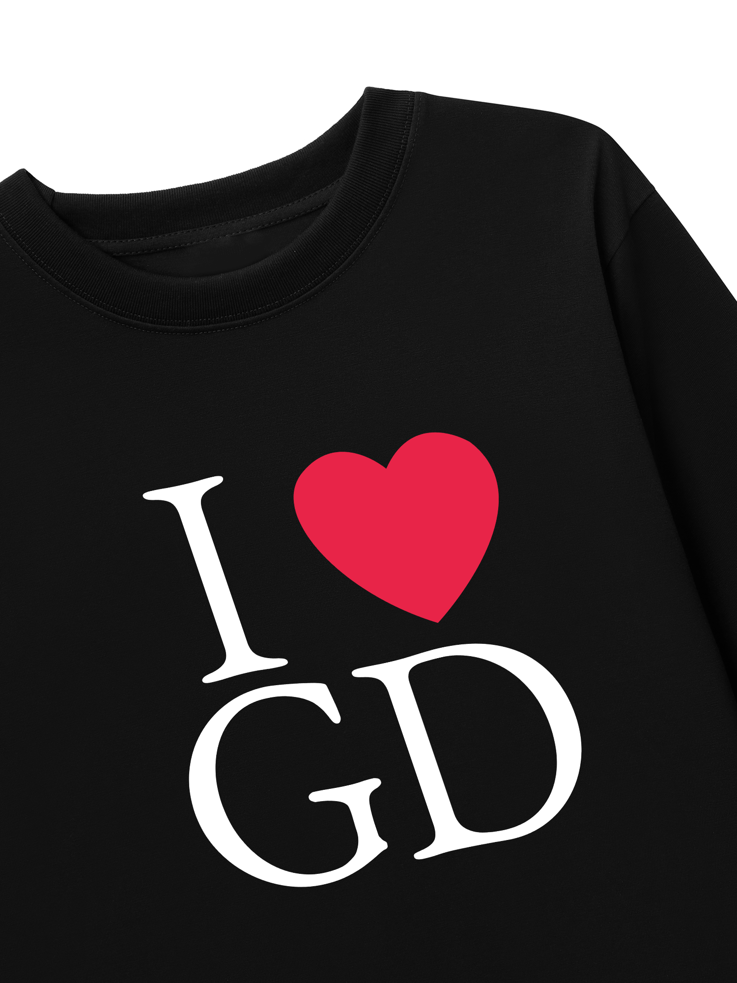 Áo Thun Dài Tay I Love GD