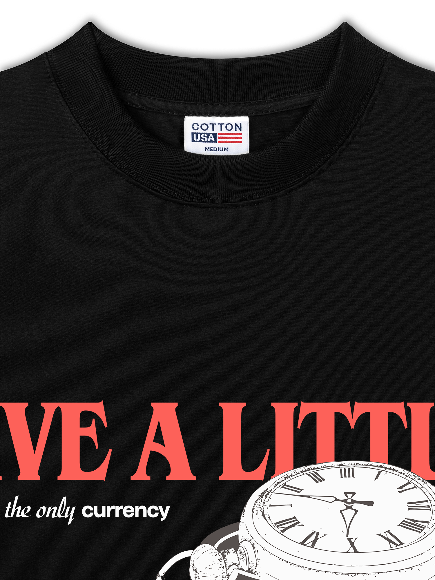 Áo Thun Relaxed Fit Live A Little