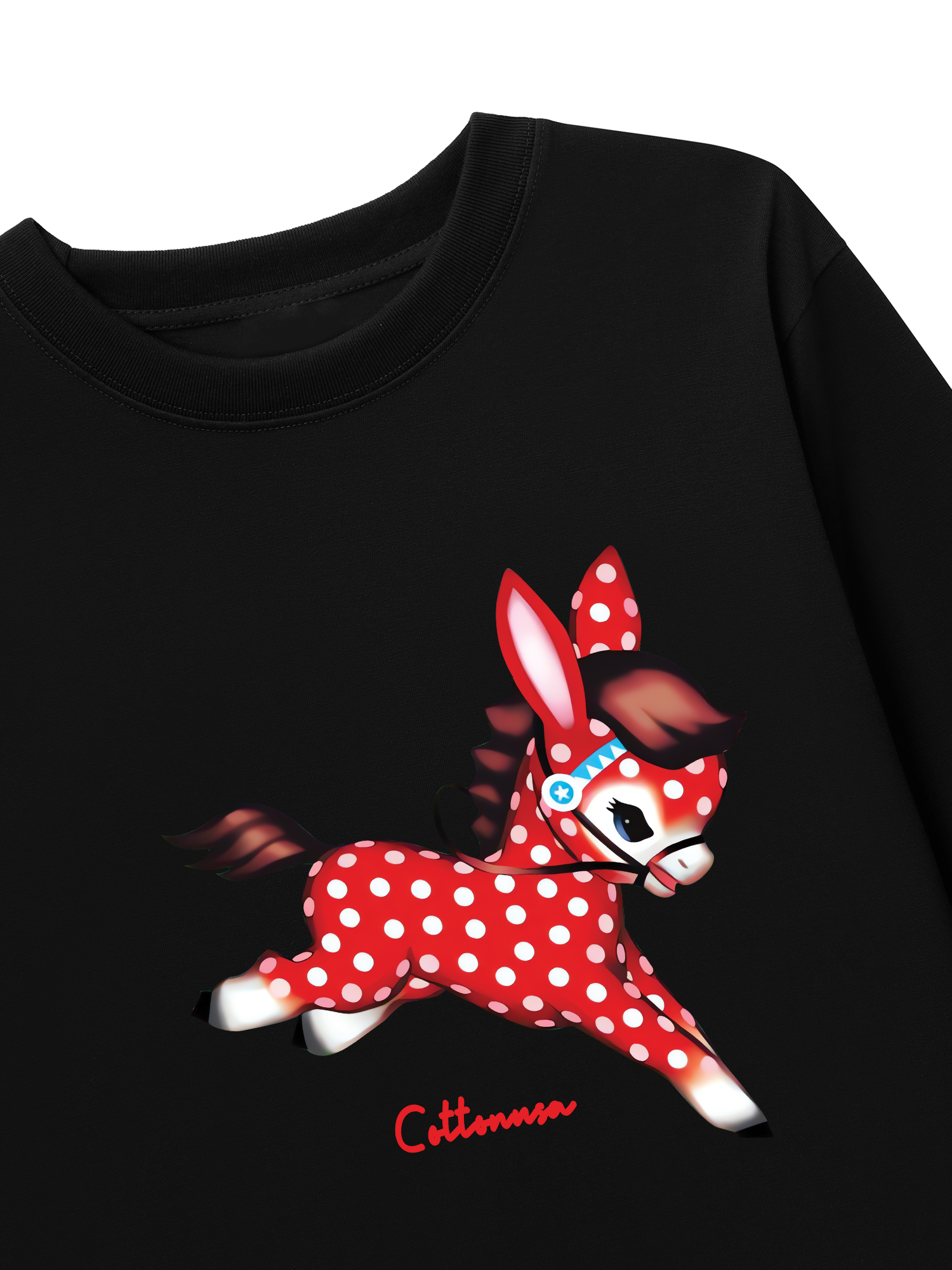 Áo Thun Dài Tay Dots Horse