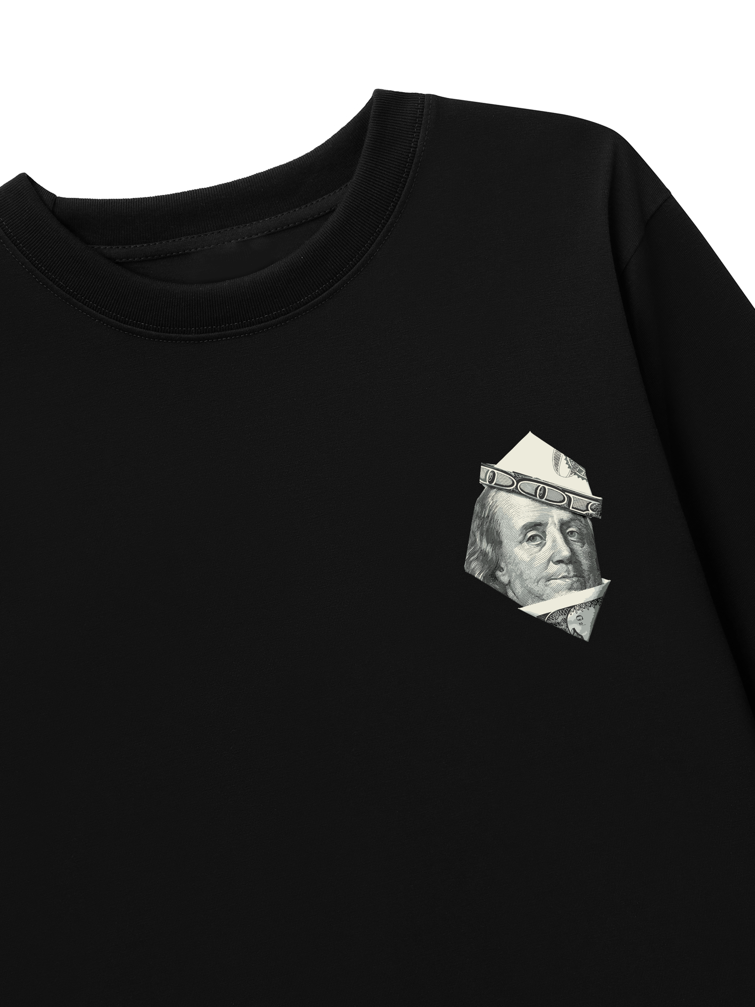 Áo Thun Dài Tay Money Origami Hustle