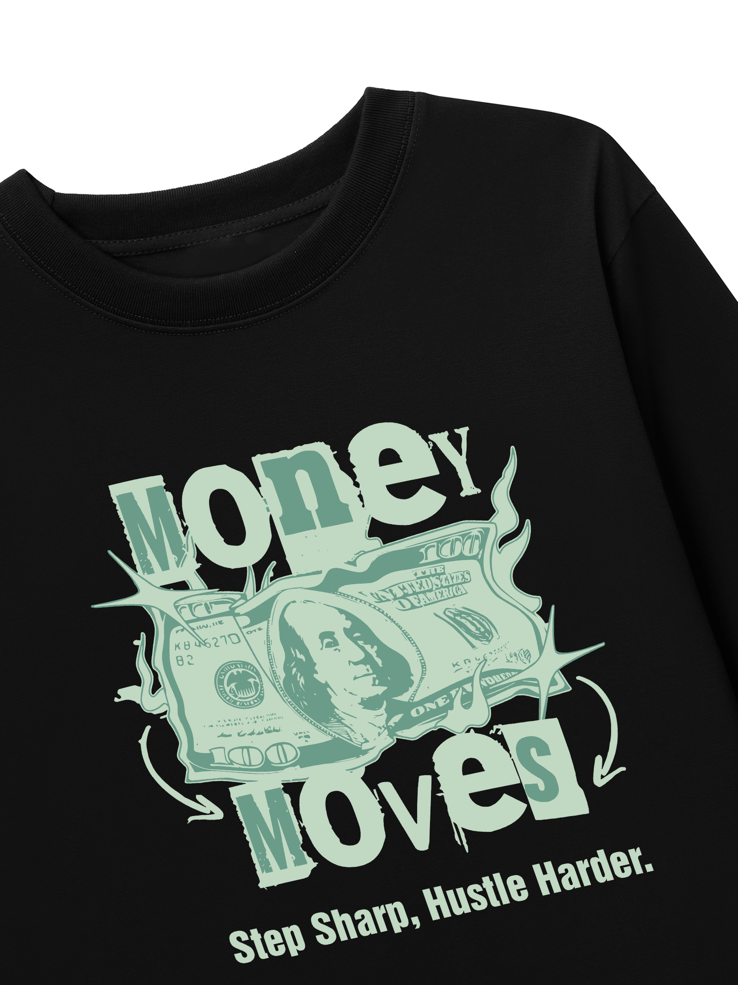 Áo Thun Dài Tay Money Moves