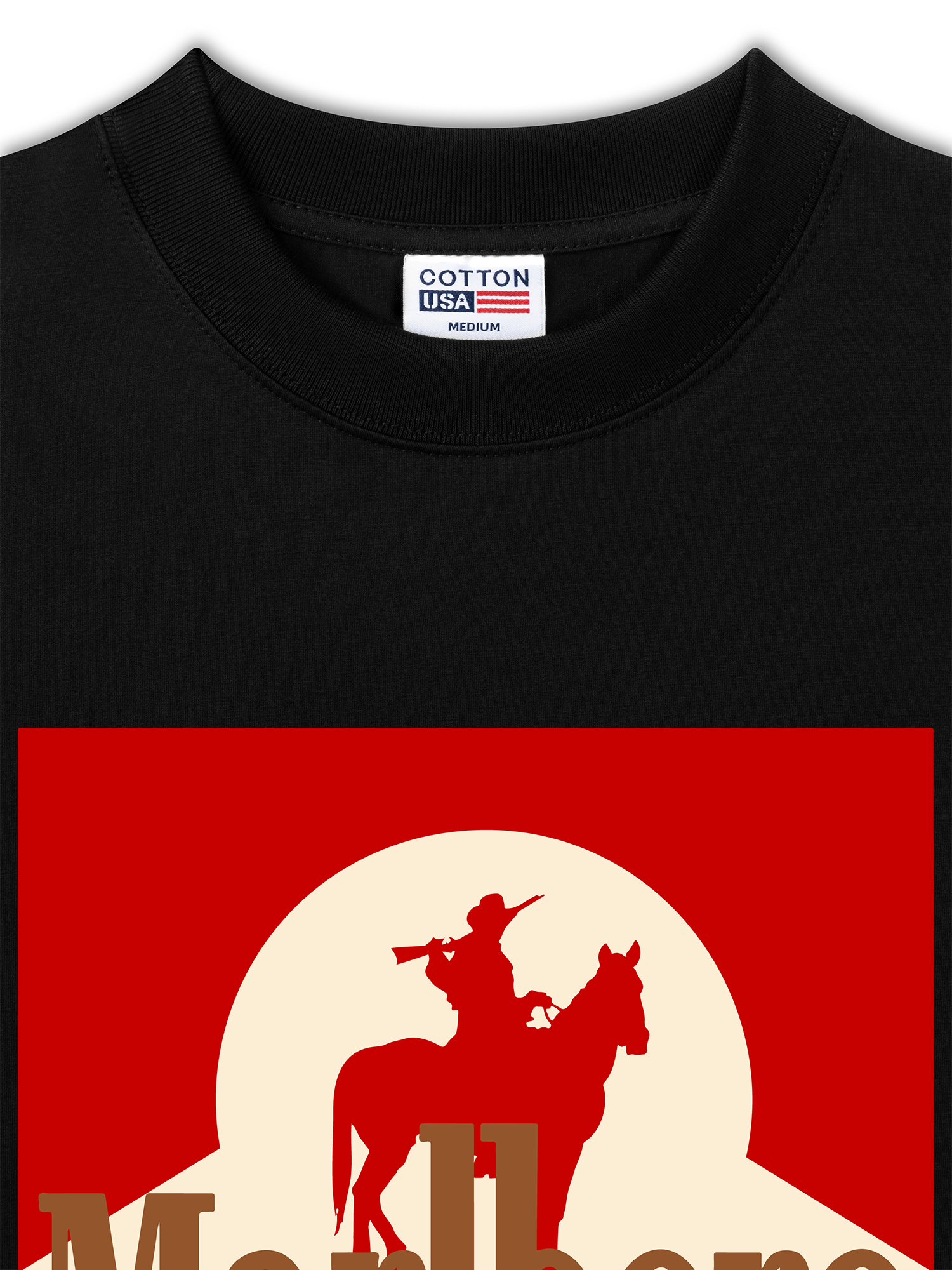 Áo Thun Relaxed Fit Marlboro Police Chief