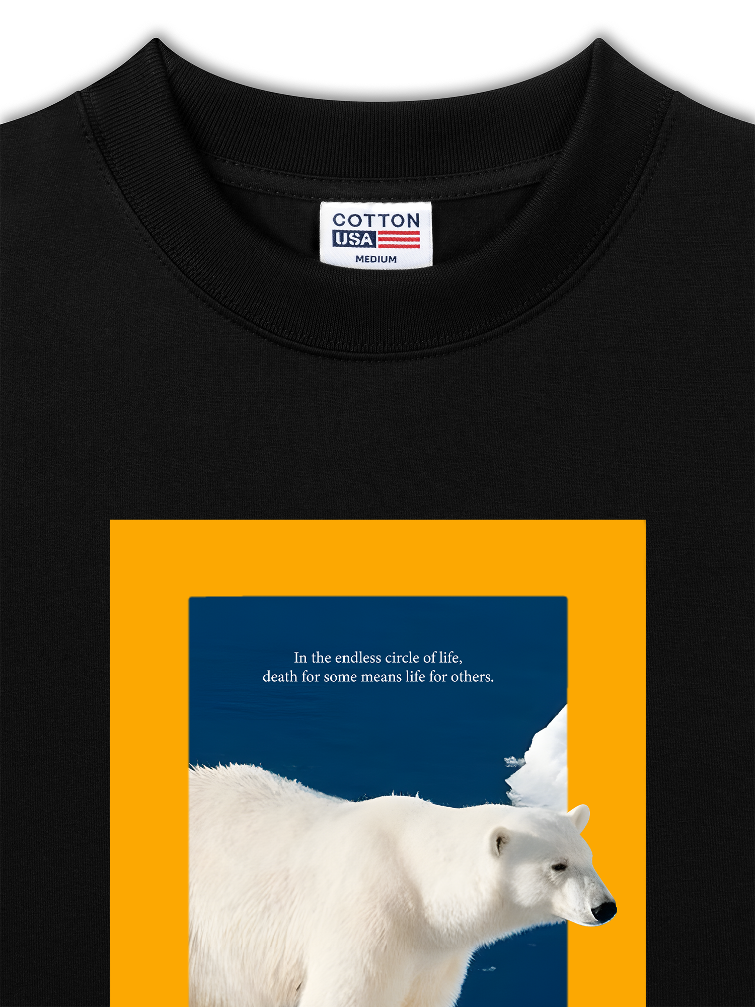 Áo Thun Relaxed Fit Wild Life Polar On Giant Ice