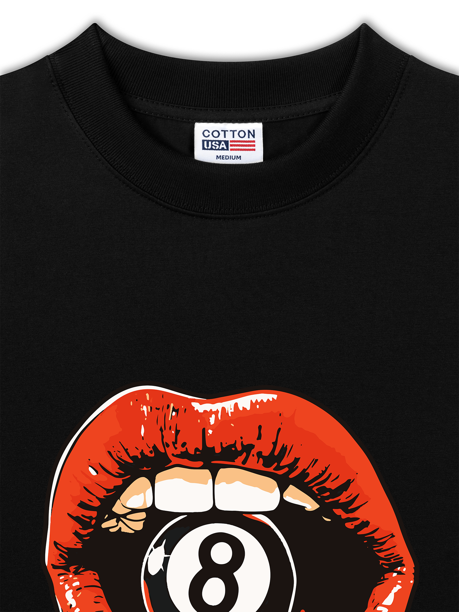 Áo Thun Relaxed Fit Billiards Lips Of Luck