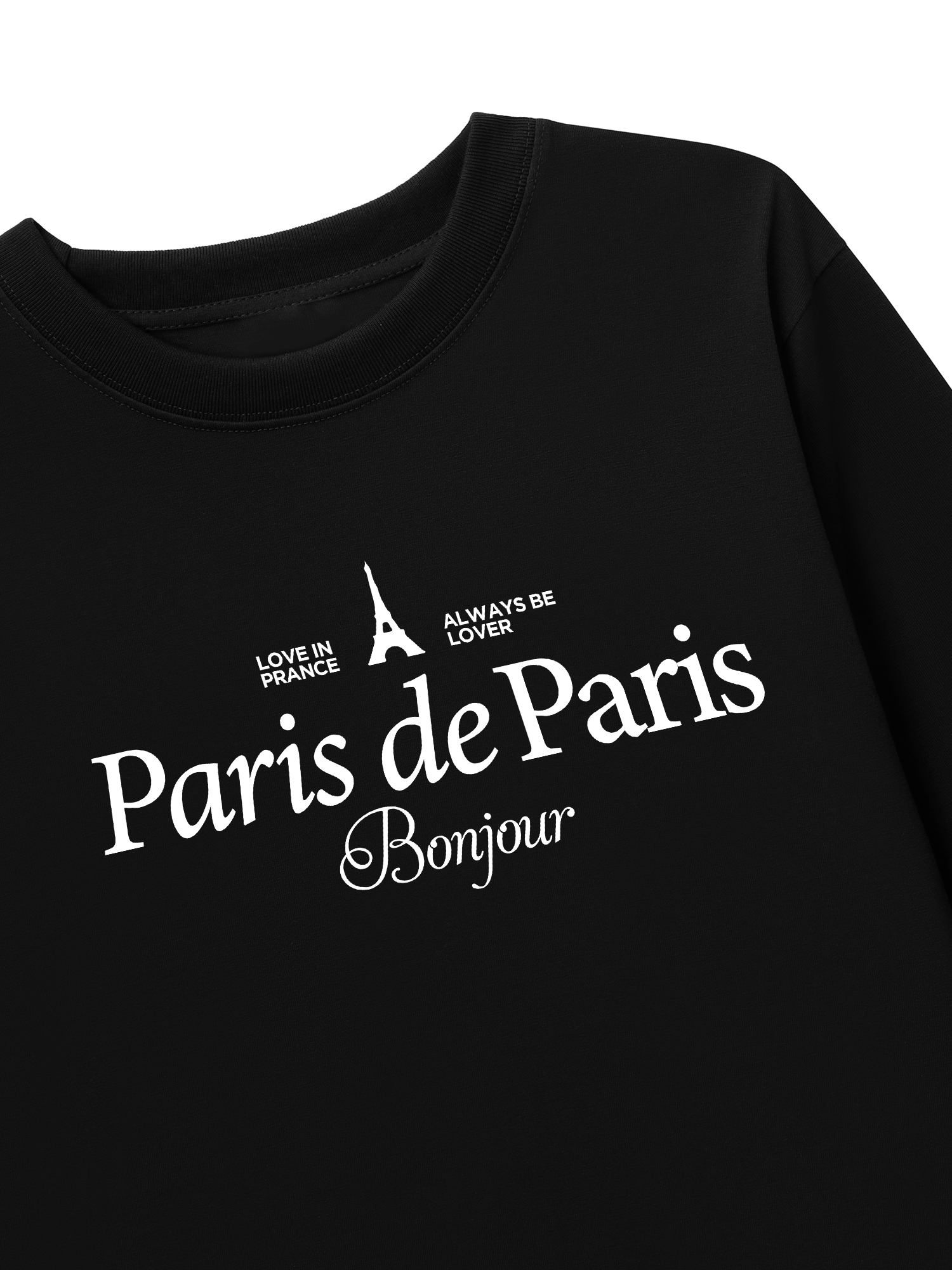 Áo Thun Dài Tay Paris de Paris