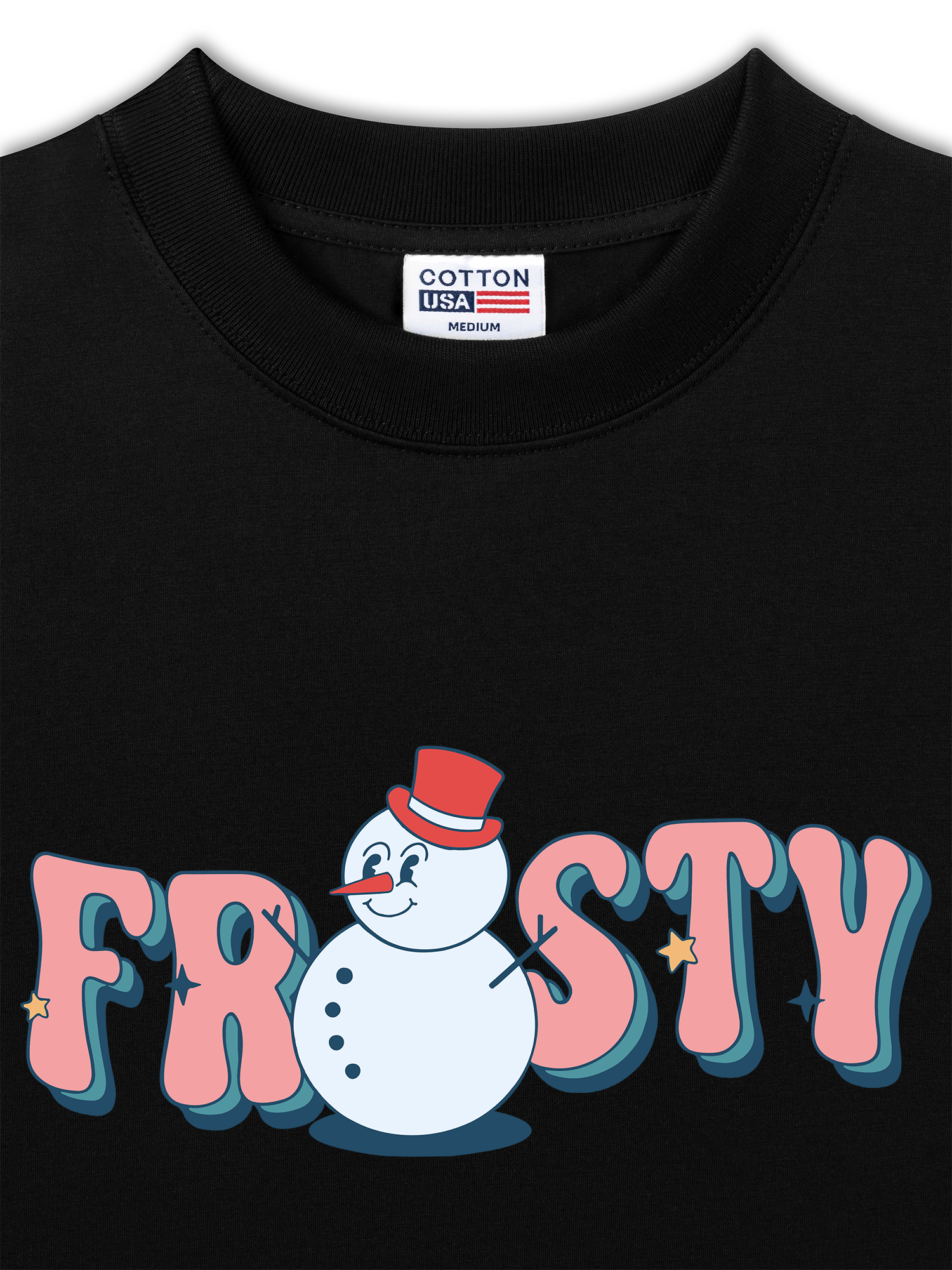 Áo Thun Relaxed Fit Frosty Snowman