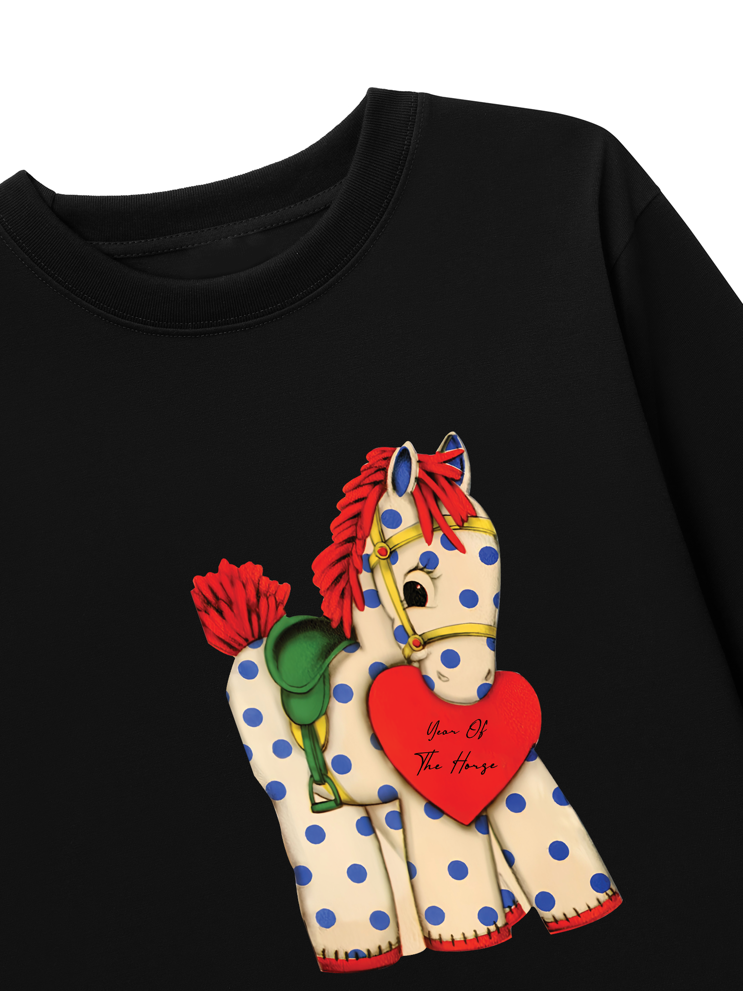 Áo Thun Dài Tay Cute Horse