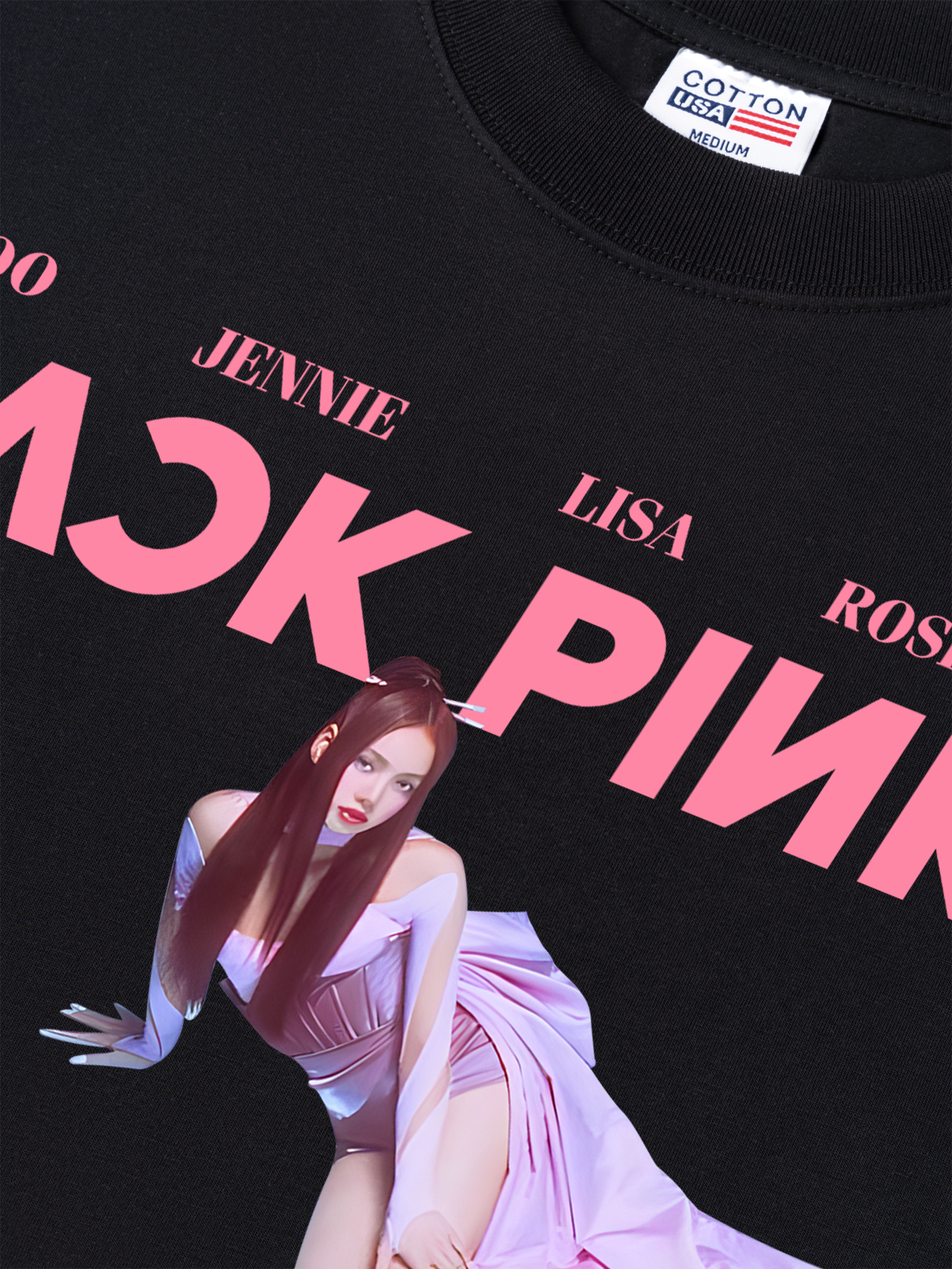 Áo Thun Relaxed Fit Idols Pink Venom