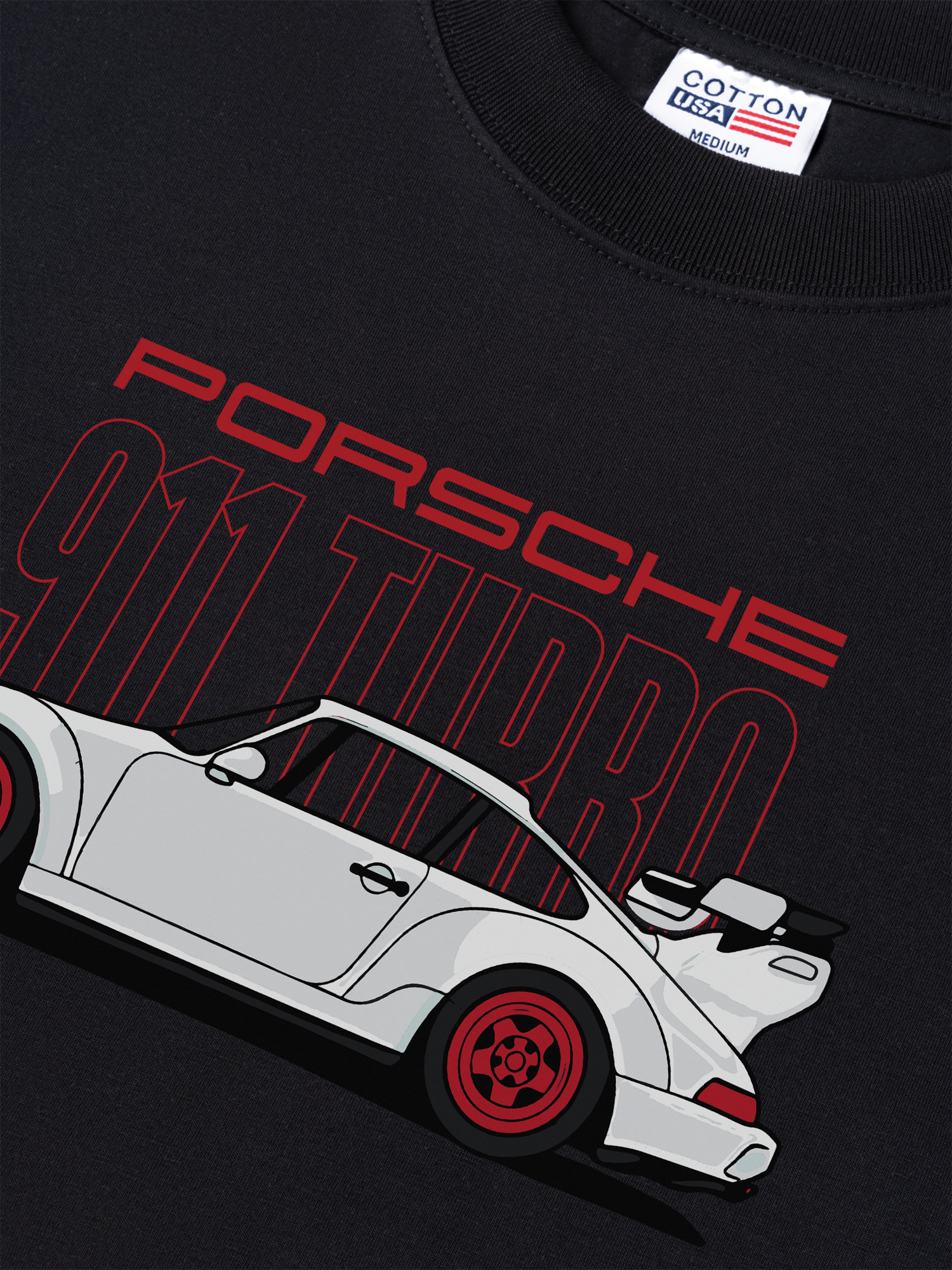 Áo Thun Relaxed Fit Porsche 911 Turbo