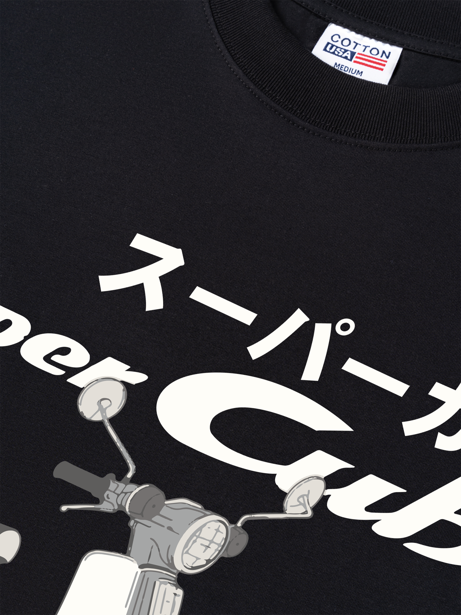 Áo Thun Relaxed Fit Super Cub Heritage Gray