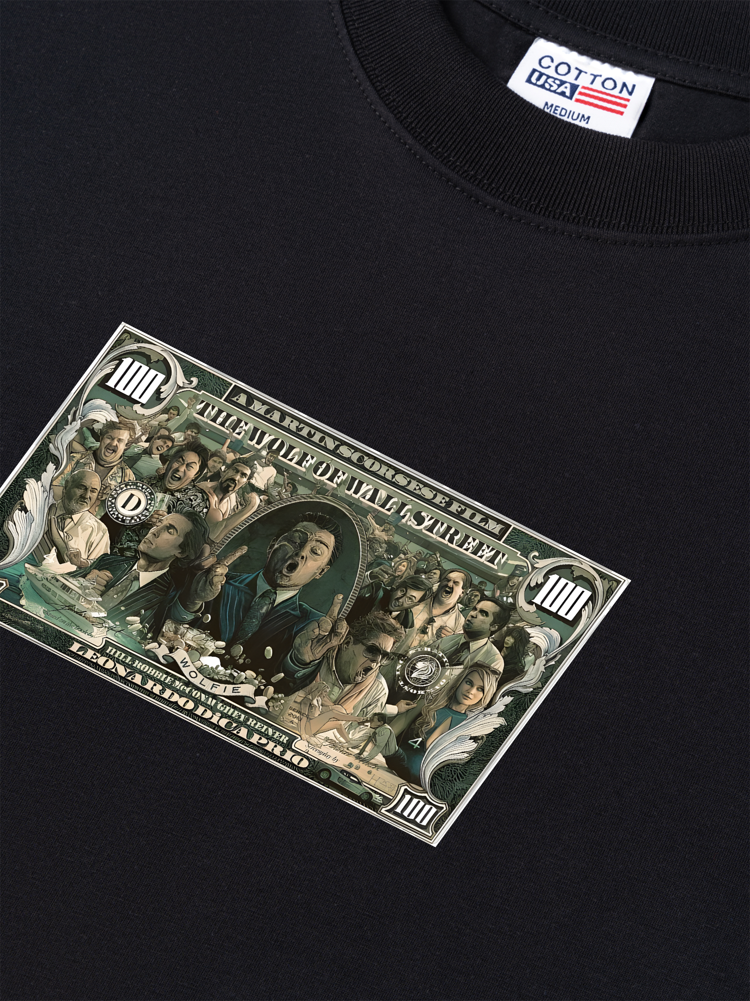 Áo Thun Relaxed Fit The Wolf Of Wall Street