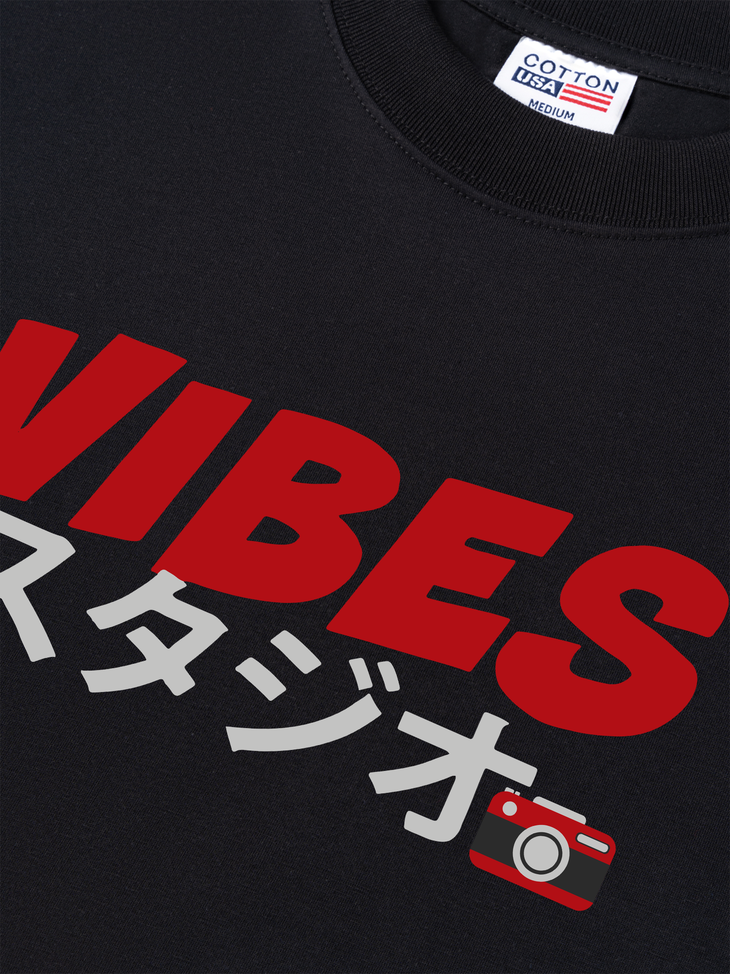 Áo Thun Relaxed Fit Vibes Japan