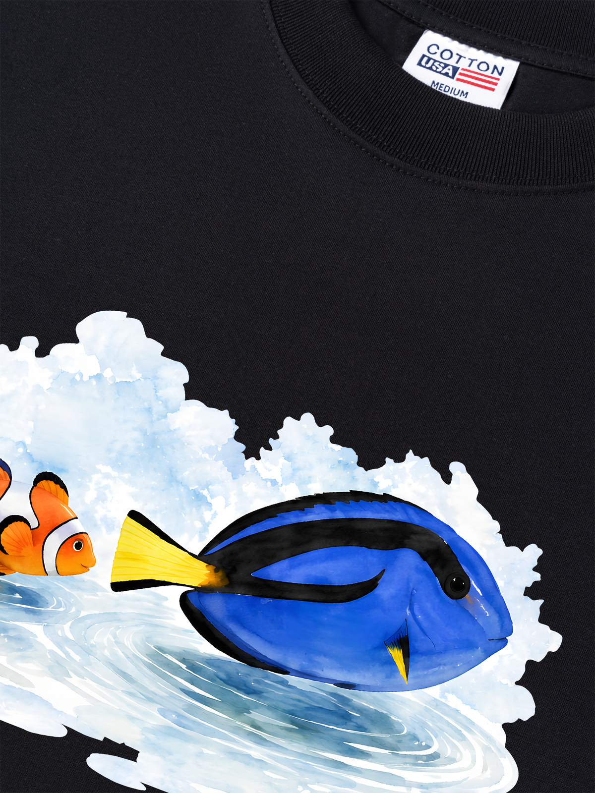 Áo Thun Relaxed Fit Just Keep Swimming