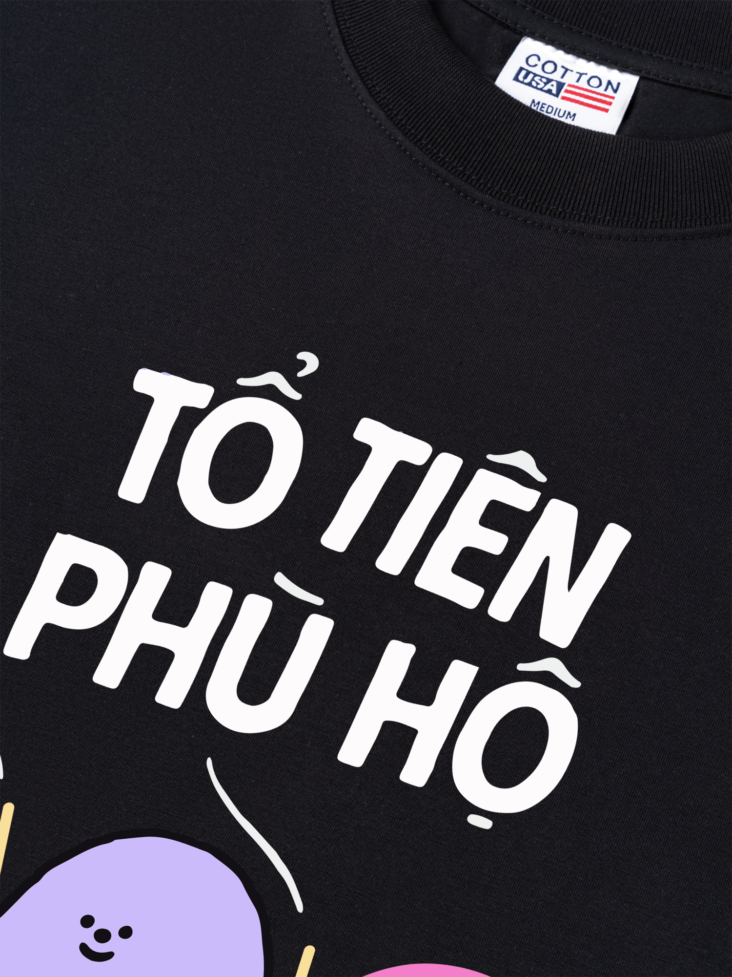 Áo Thun Relaxed Fit Tổ Tiên Phù Hộ