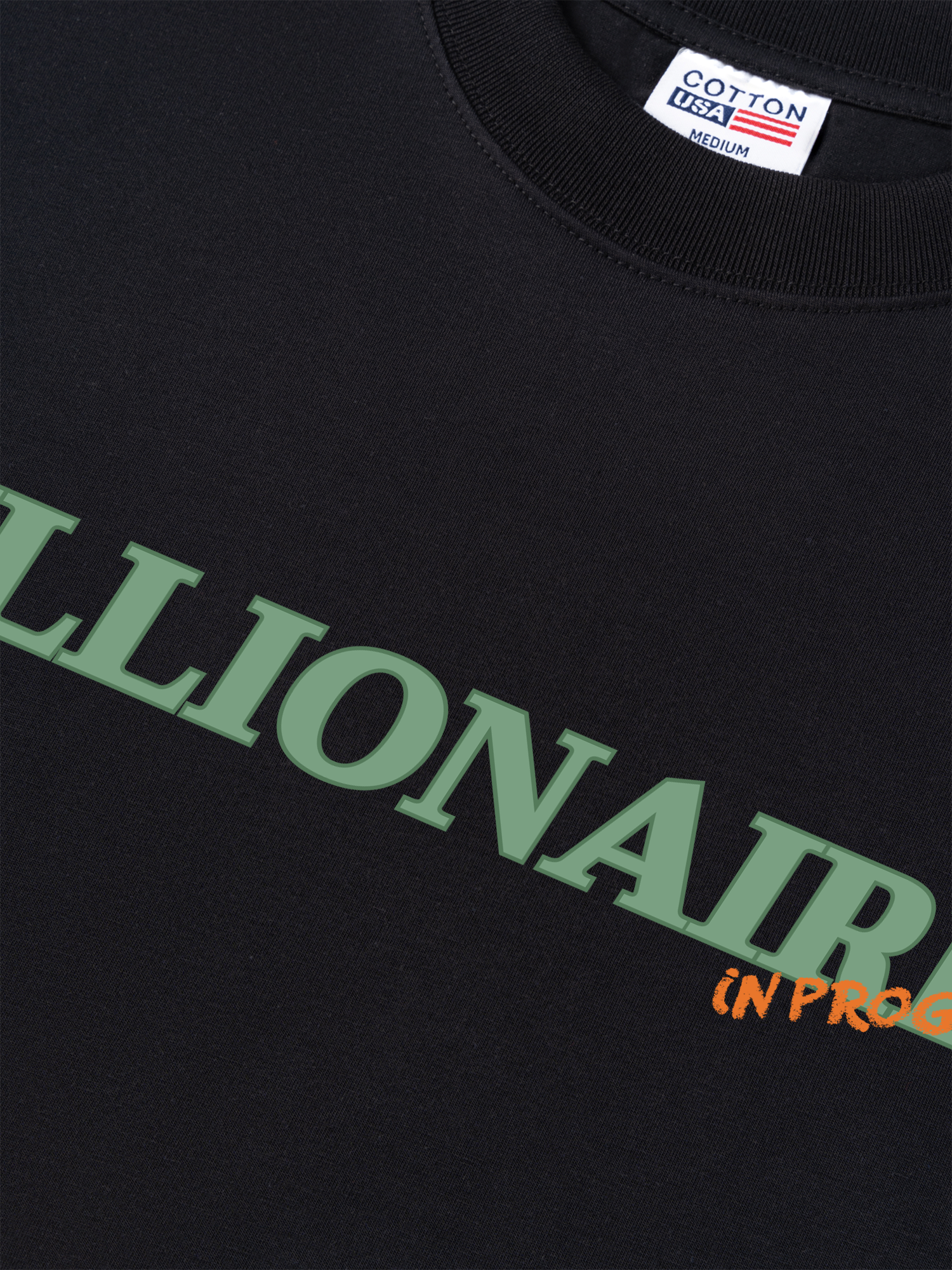 Áo Thun Relaxed Fit Money Millionaire In Progress