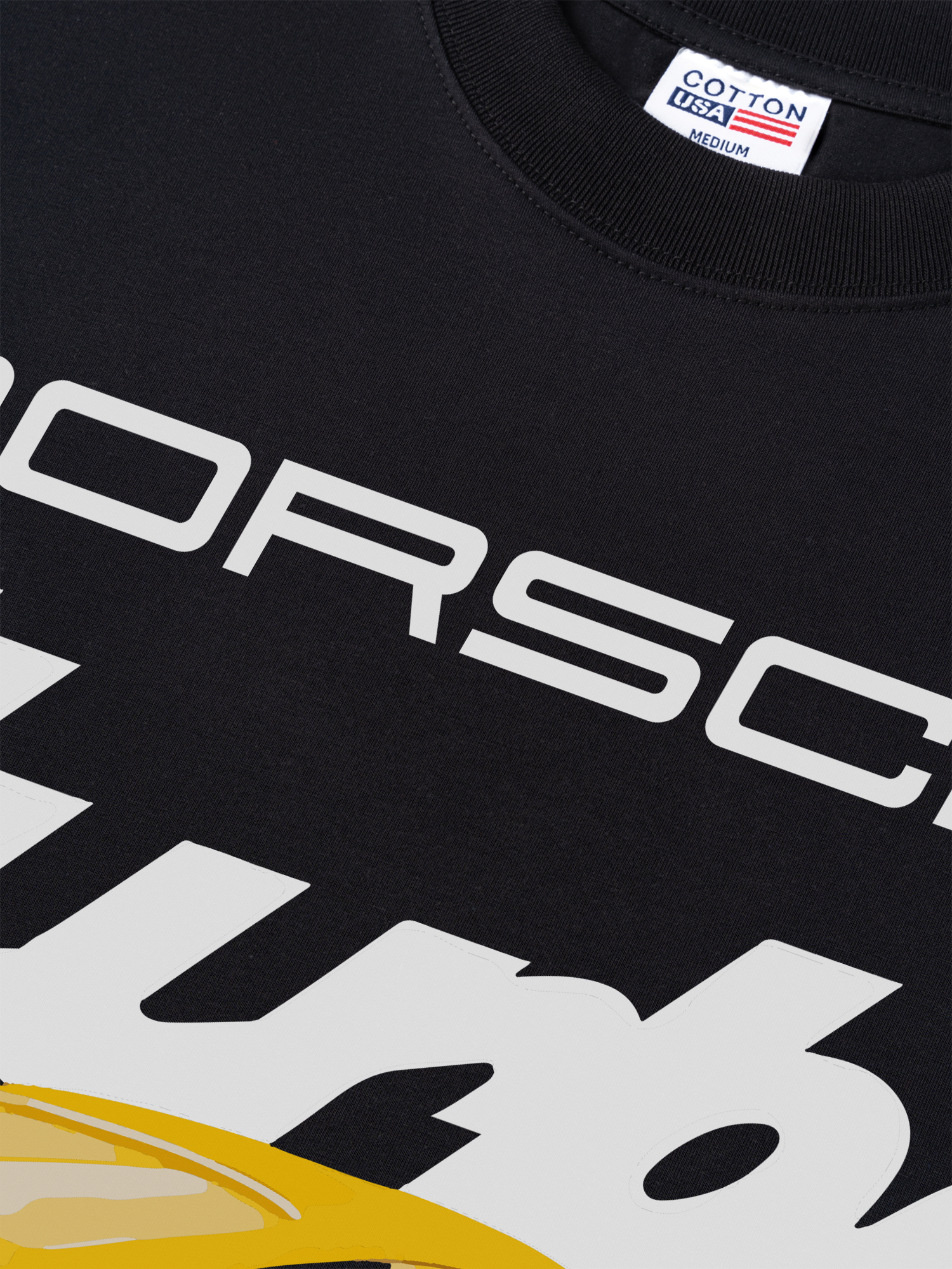 Áo Thun Relaxed Fit Porsche Turbo Golden Race