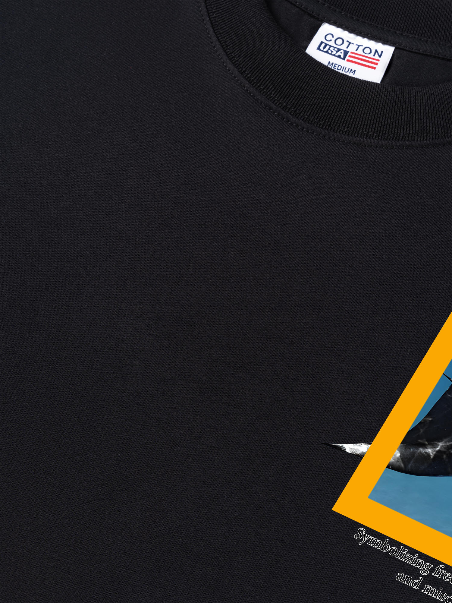 Áo Thun Relaxed Fit Wild Life Symbolizing Freedom