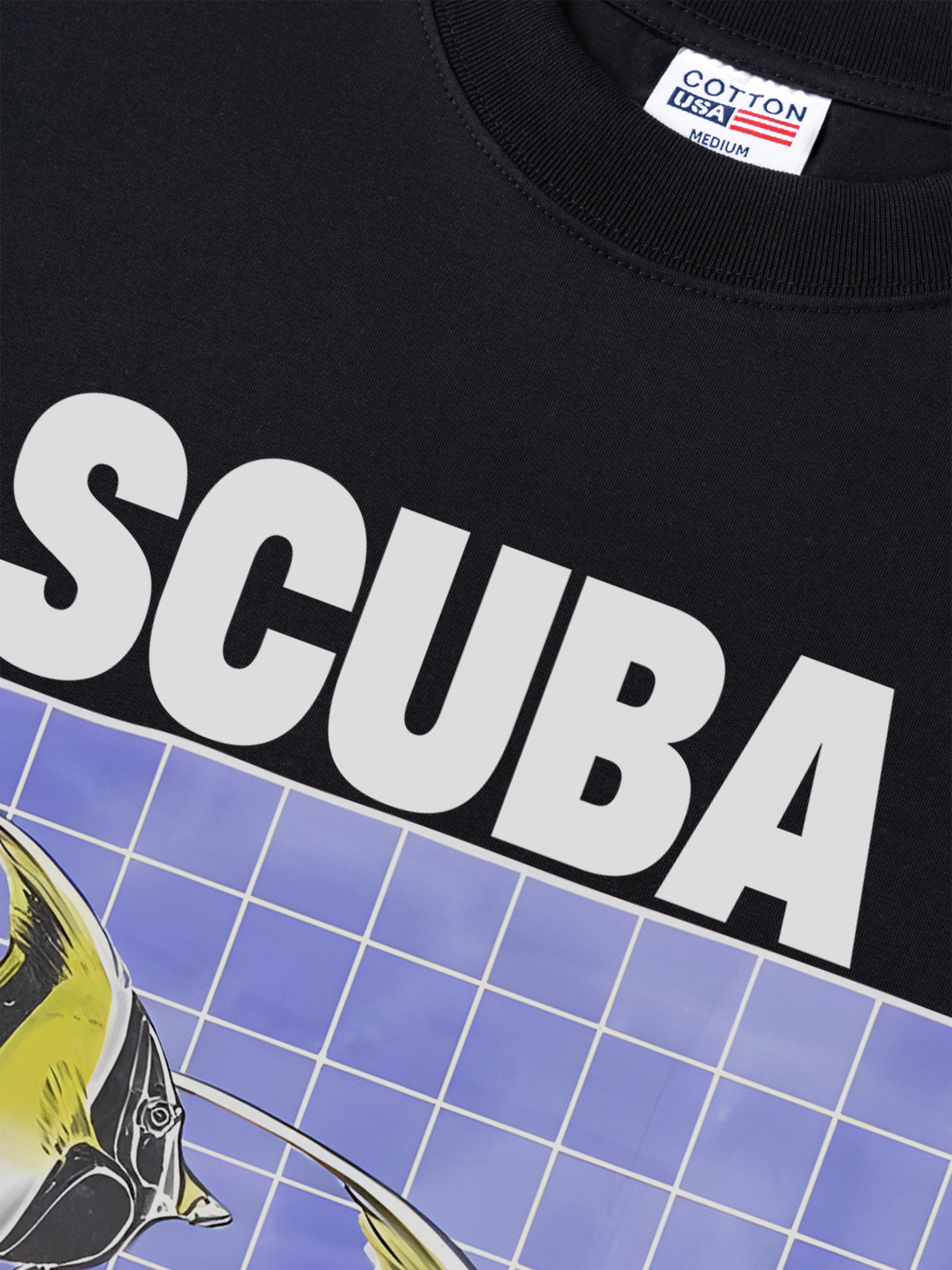 Áo Thun Relaxed Fit Tropical Scuba Paradise