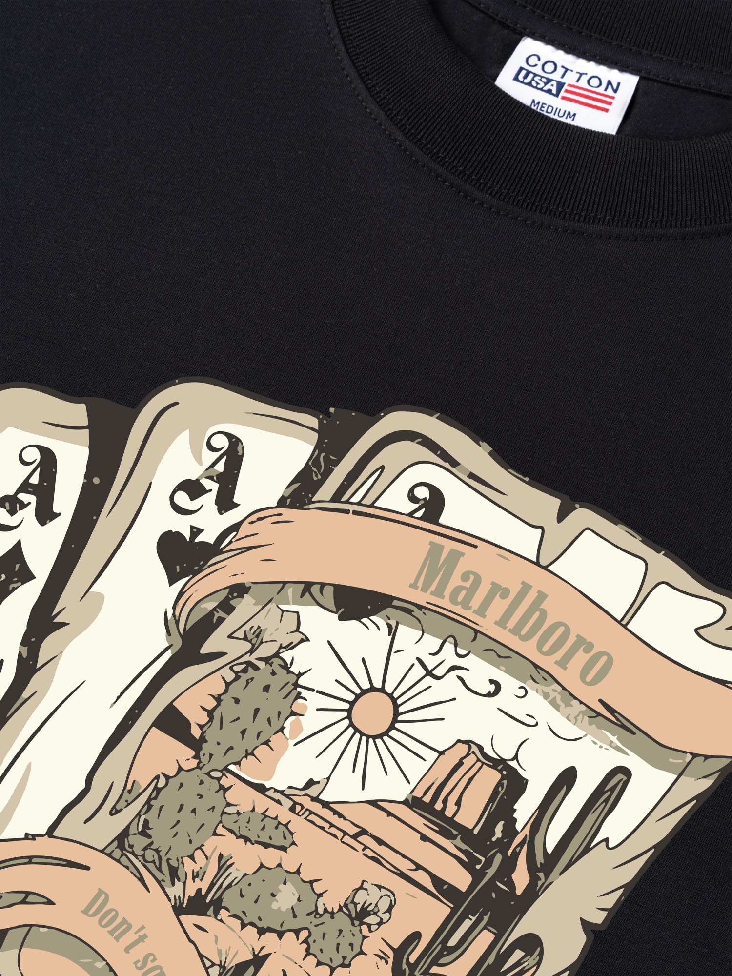 Áo Thun Relaxed Fit Marlboro Don't Squat