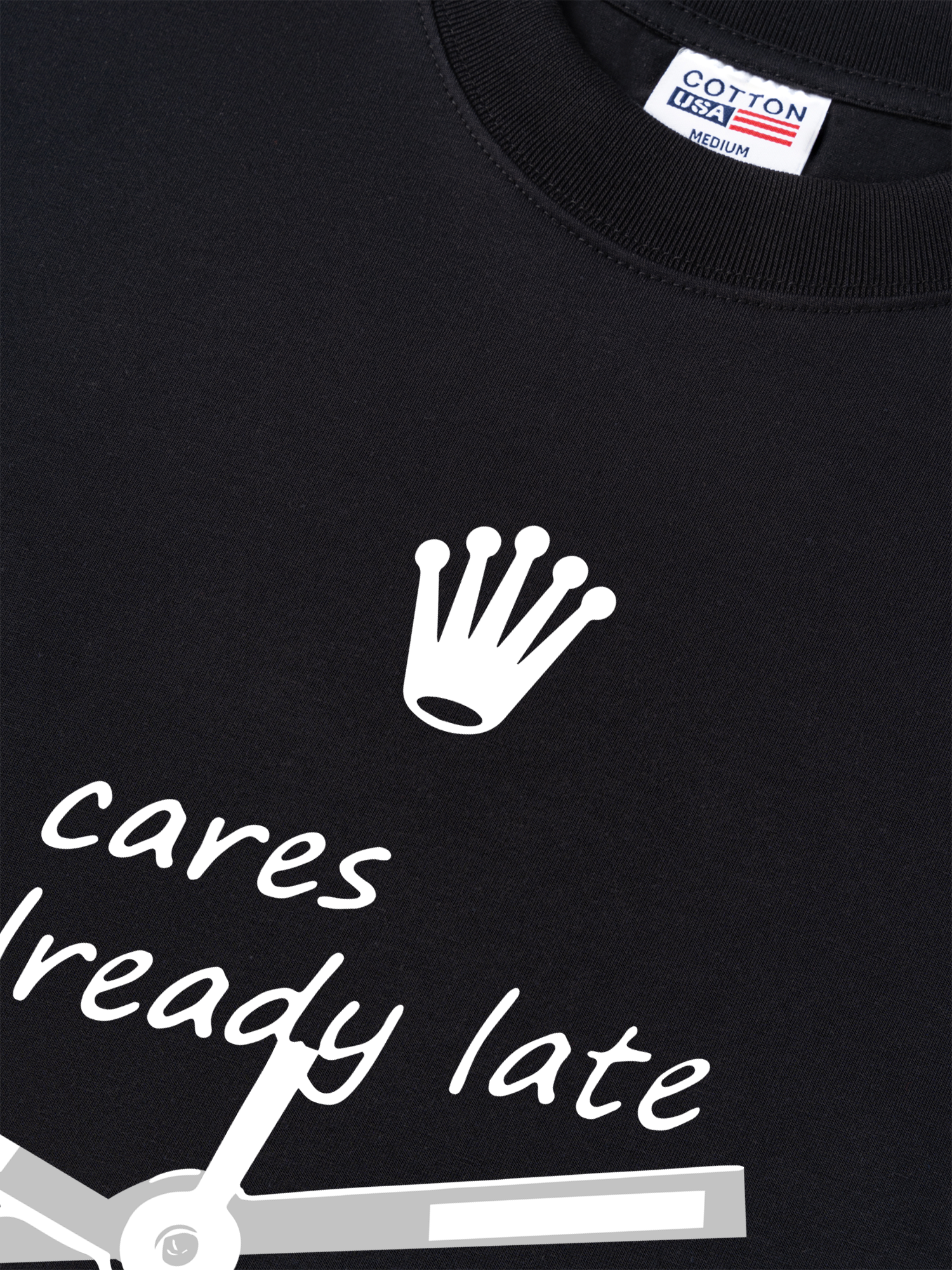 Áo Thun Relaxed Fit I'm Already Late