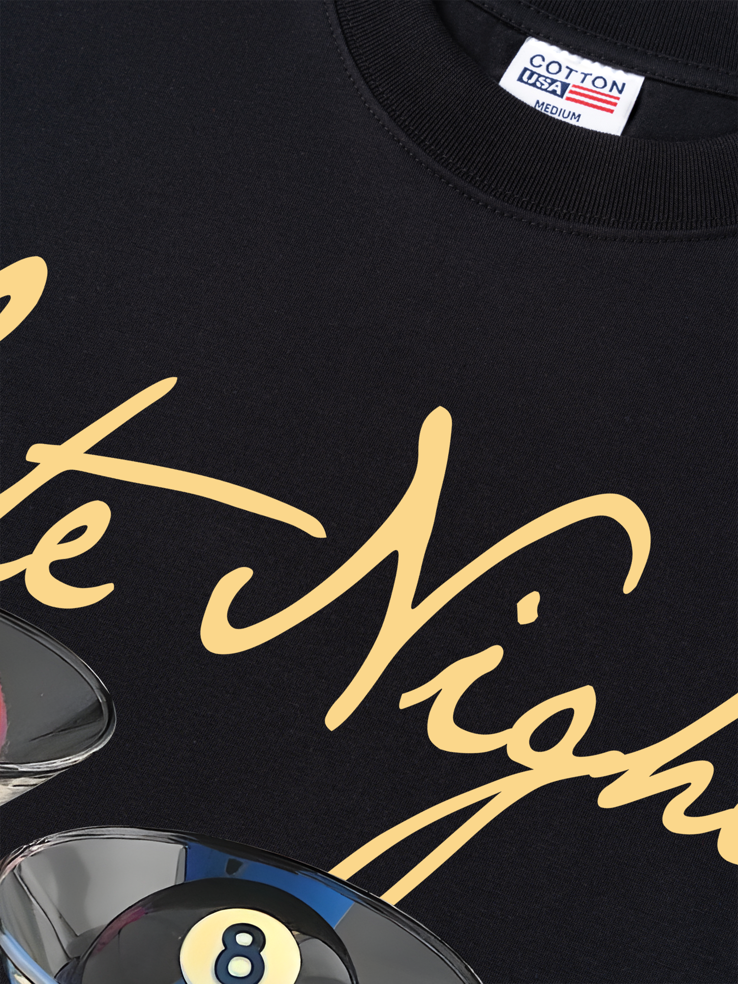 Áo Thun Relaxed Fit Billiards Late Night