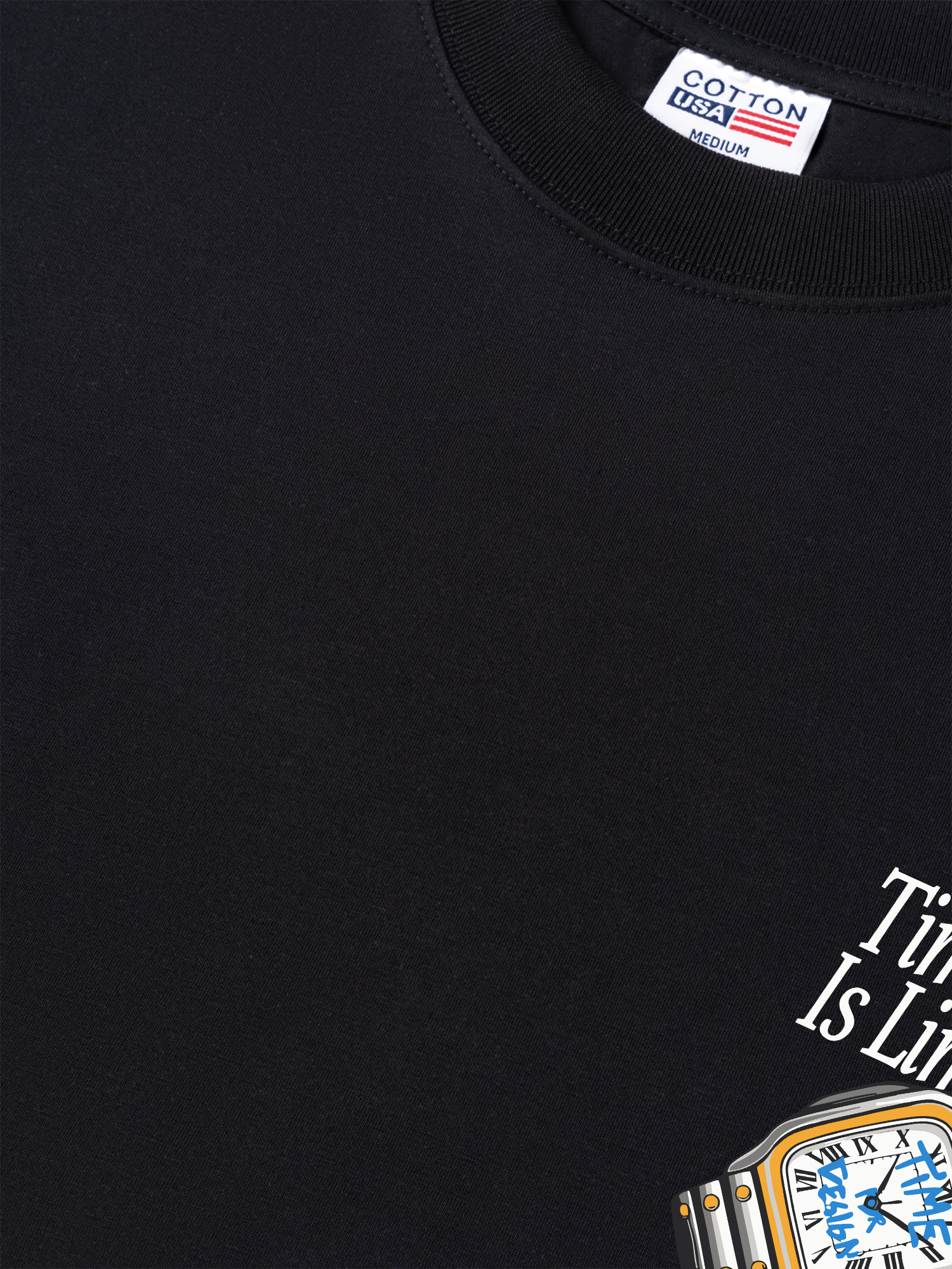 Áo Thun Relaxed Fit Time Is Limited