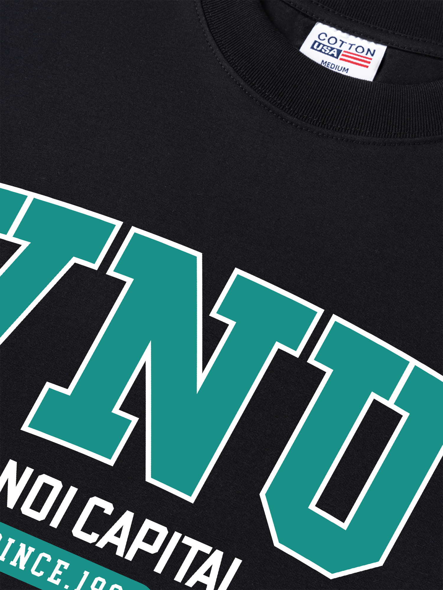 Áo Thun Relaxed Fit VNU University