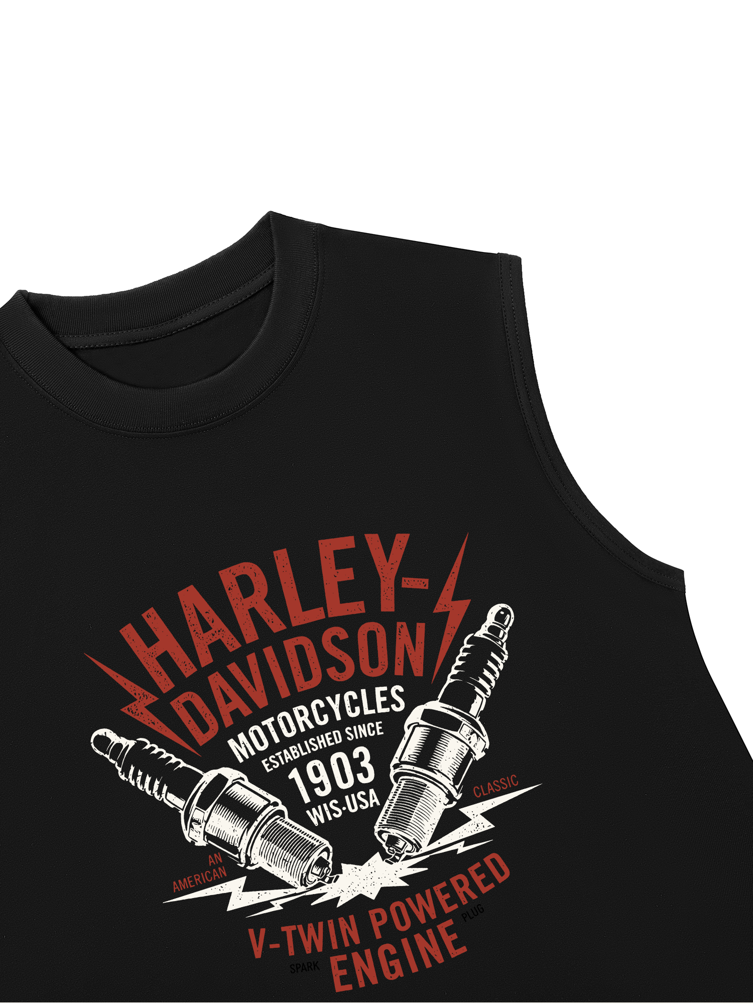 Áo Ba Lỗ Relaxed Fit Harley - Davidson Motocycles