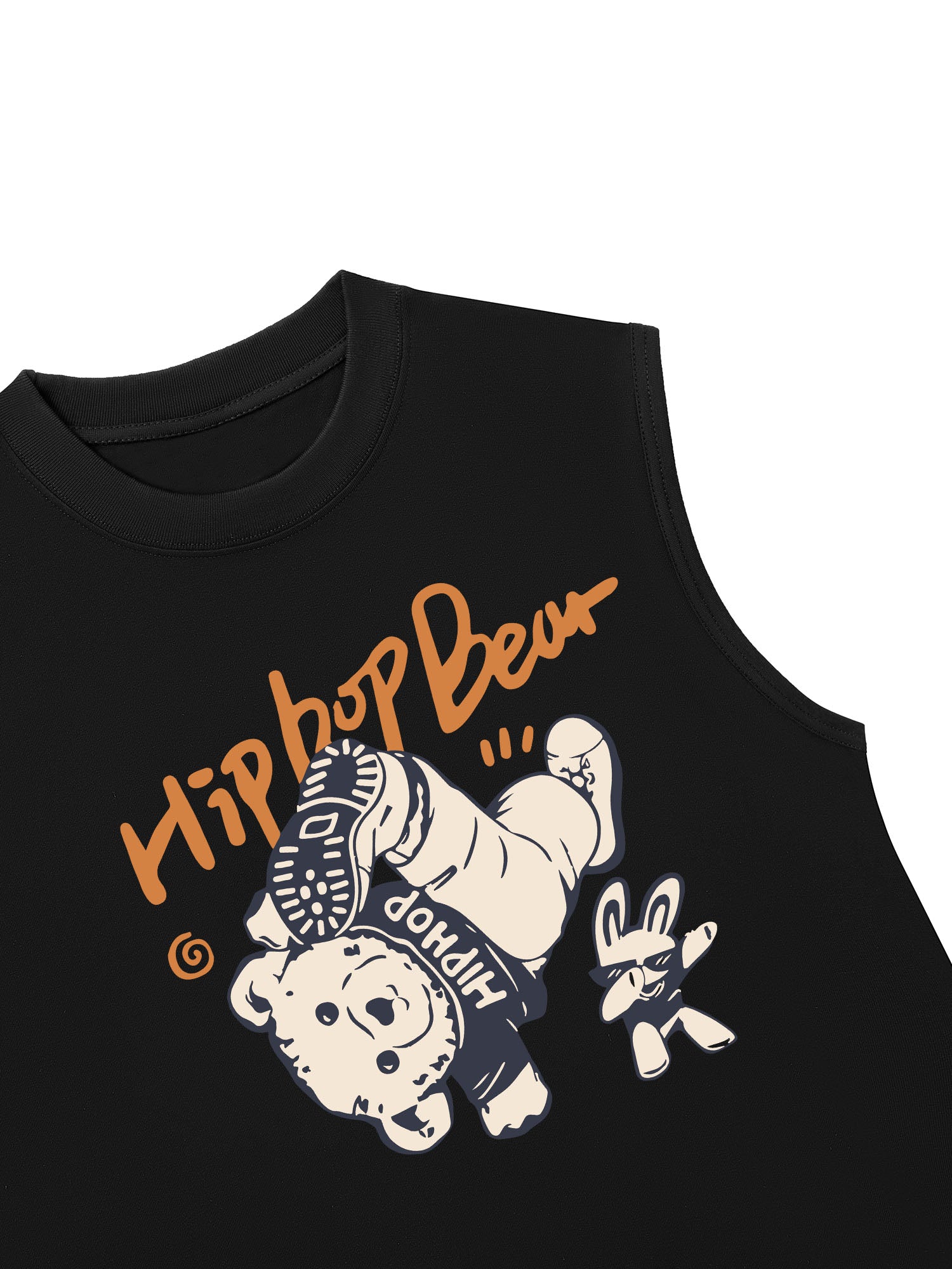 Áo Ba Lỗ Relaxed Fit Hip Hop Bear