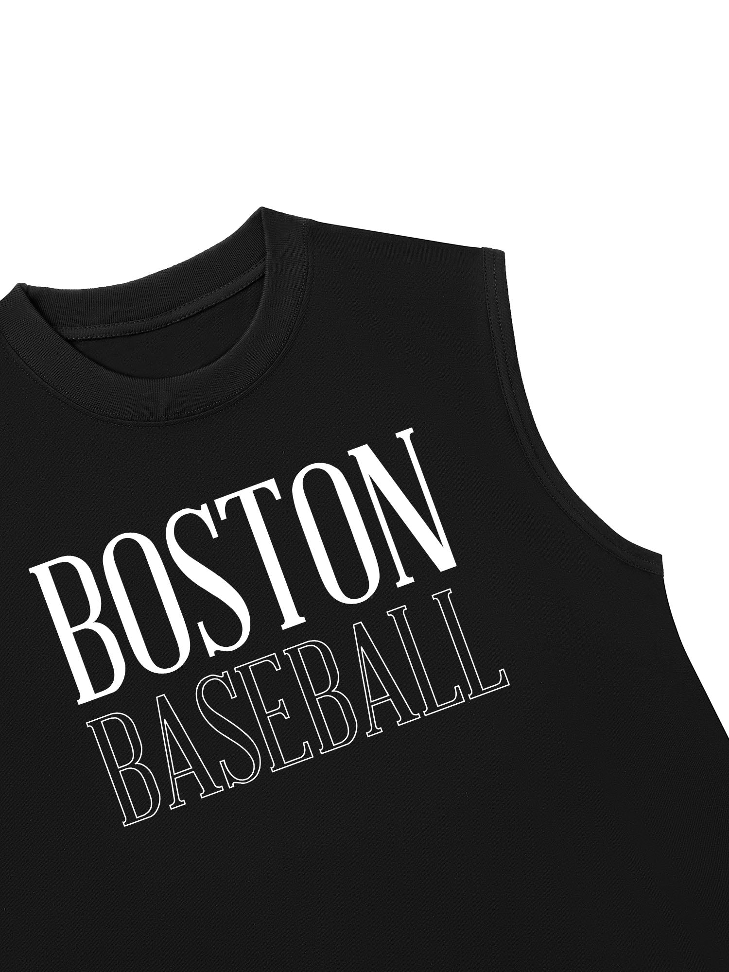 Áo Ba Lỗ Relaxed Fit Baseball Basic Boston