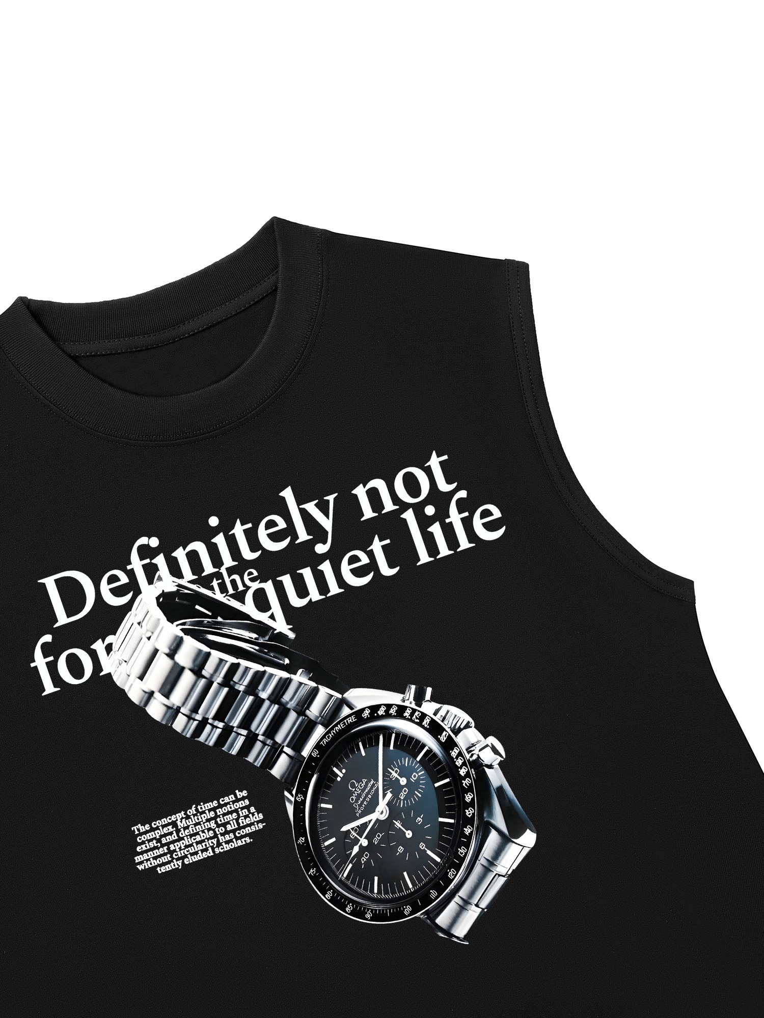 Áo Ba Lỗ Relaxed Fit Watch Quiet Life