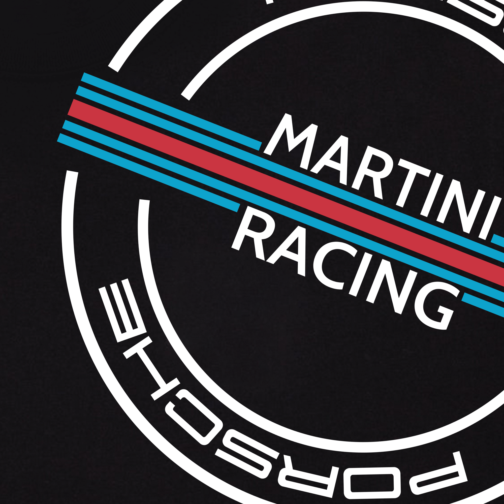 Áo Thun Oversize Porsche Martini Racing