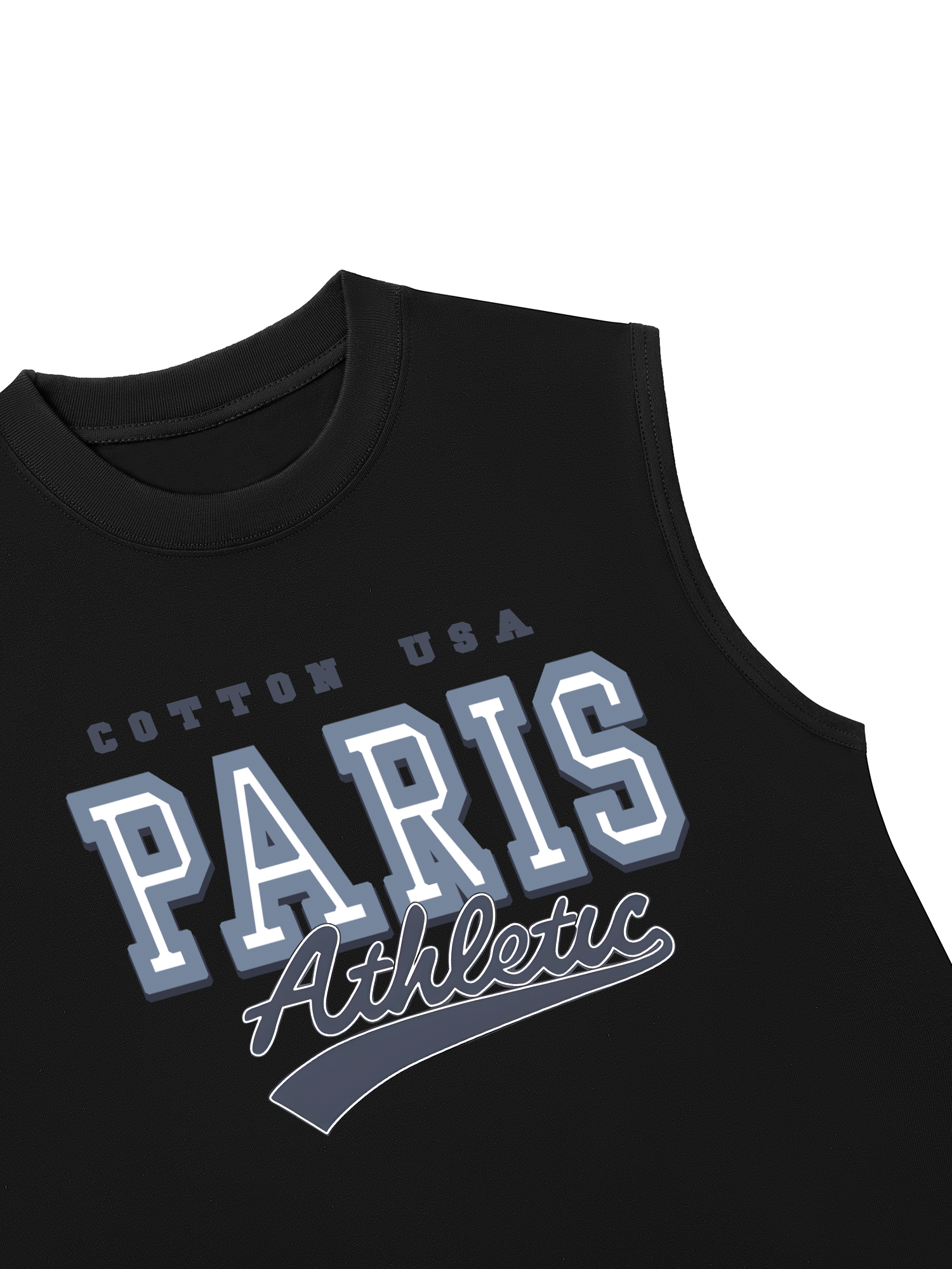 Áo Ba Lỗ Relaxed Fit Paris