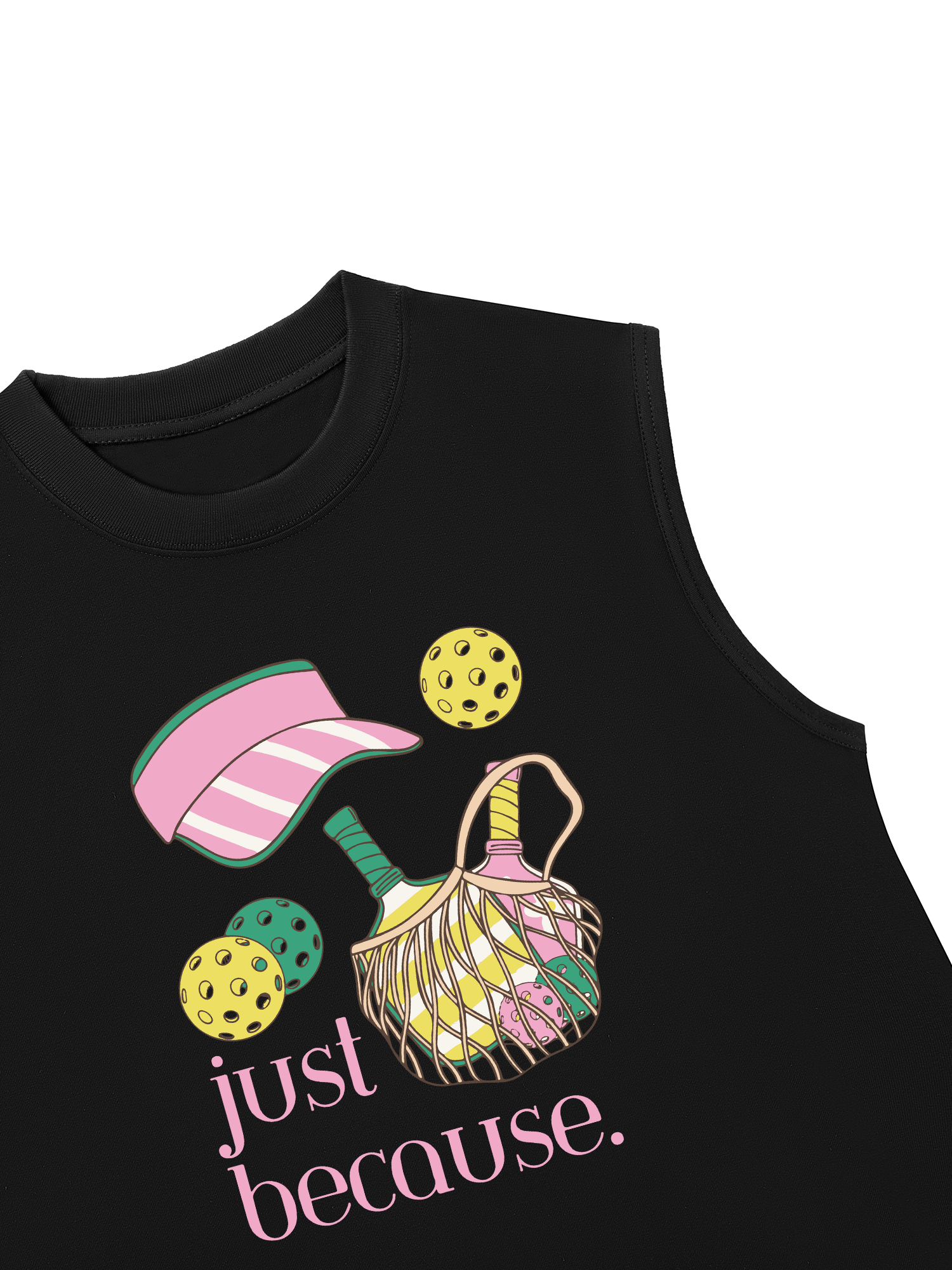 Áo Ba Lỗ Relaxed Fit Pickleball Just Because