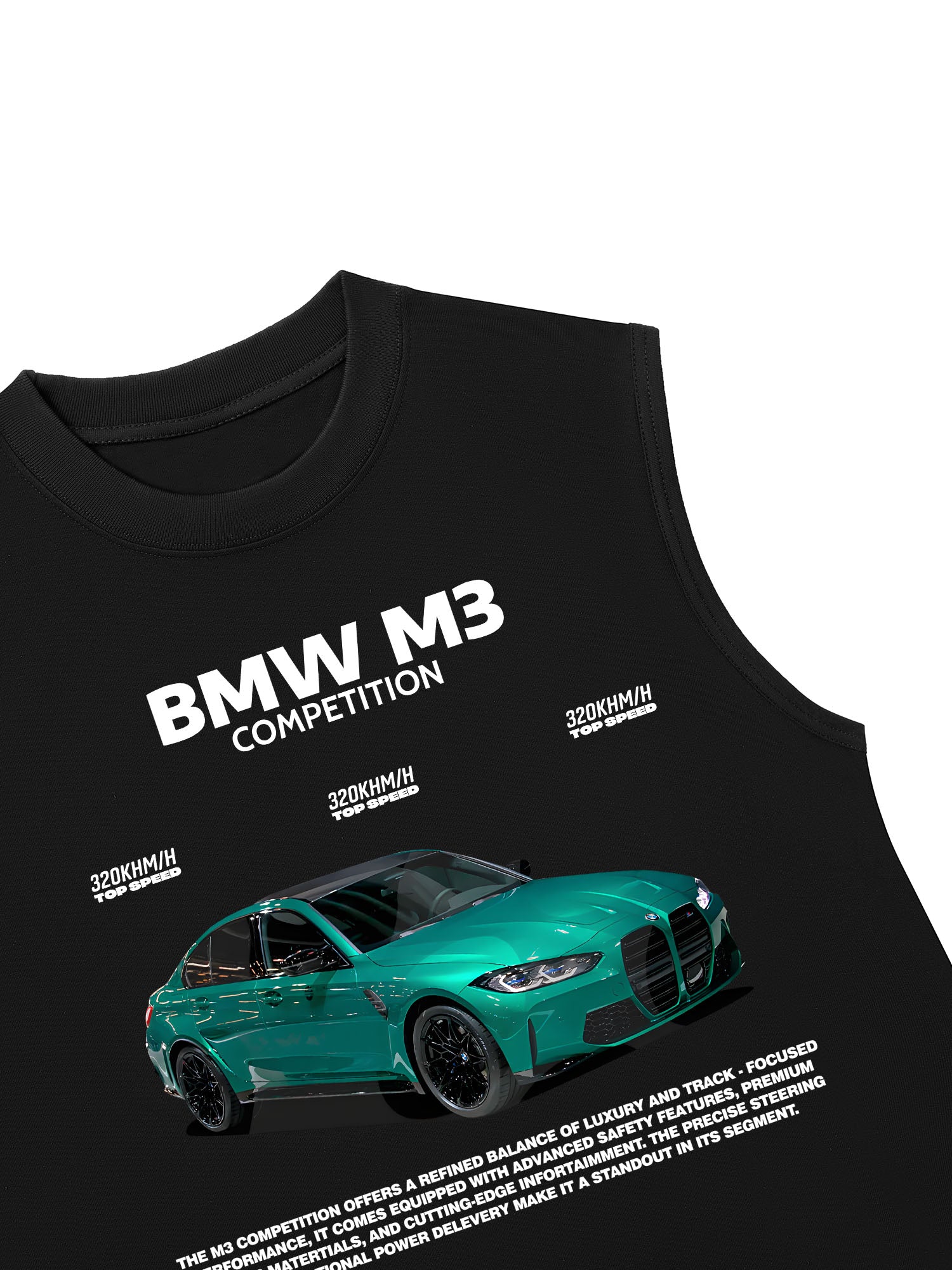 Áo Ba Lỗ Relaxed Fit BMW M3 Competition