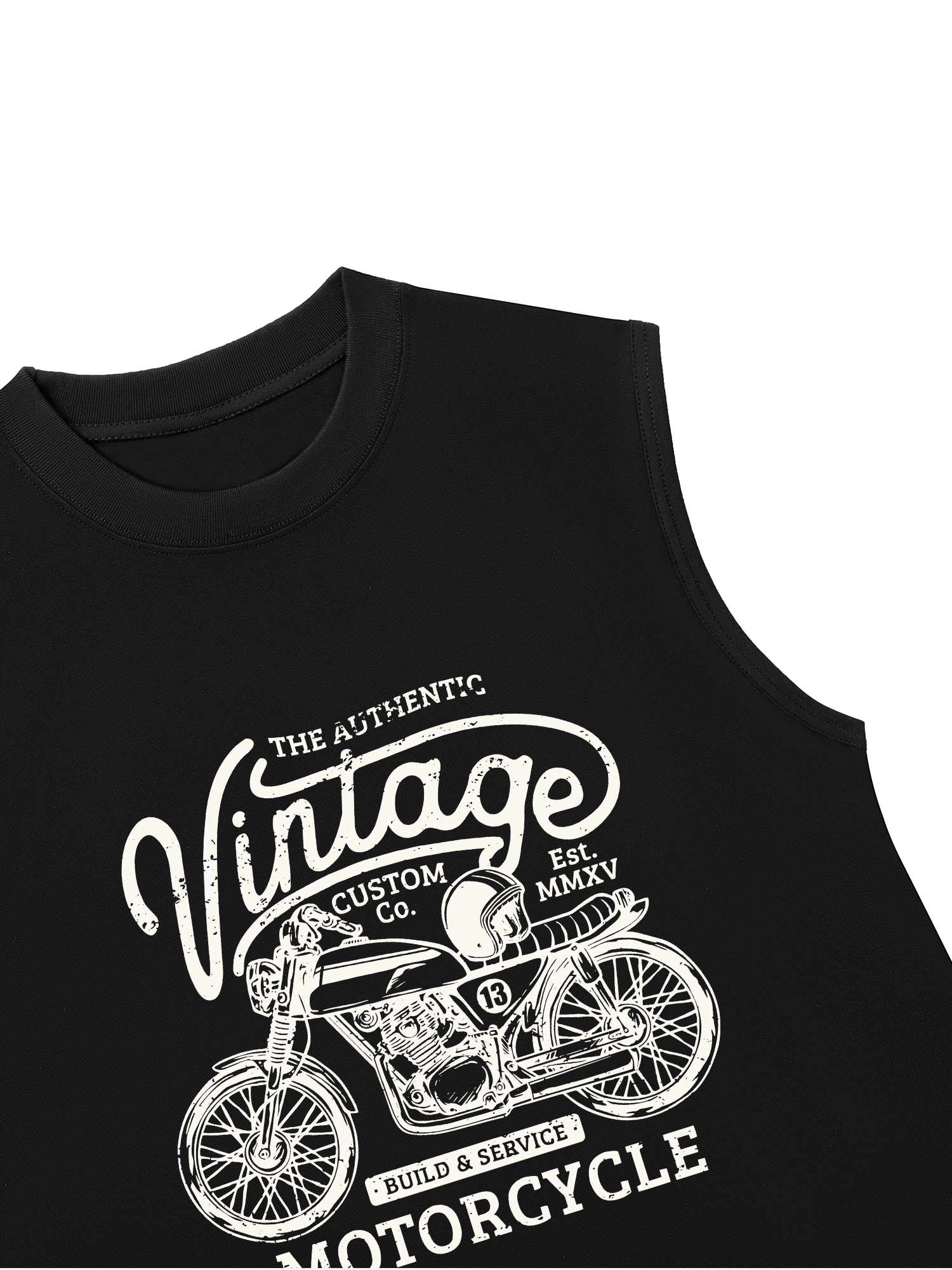 Áo Ba Lỗ Relaxed Fit The Authenic Motorcycle