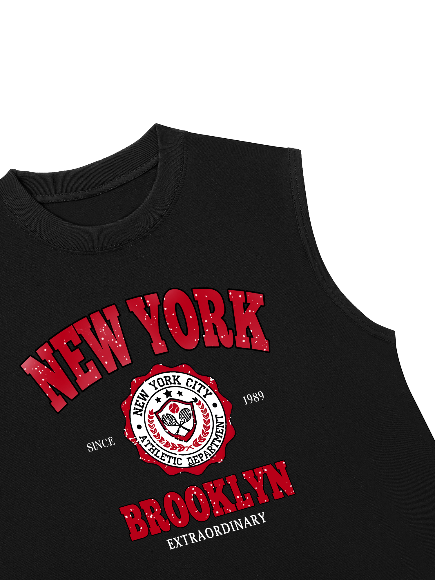 Áo Ba Lỗ Relaxed Fit New York Brooklyn